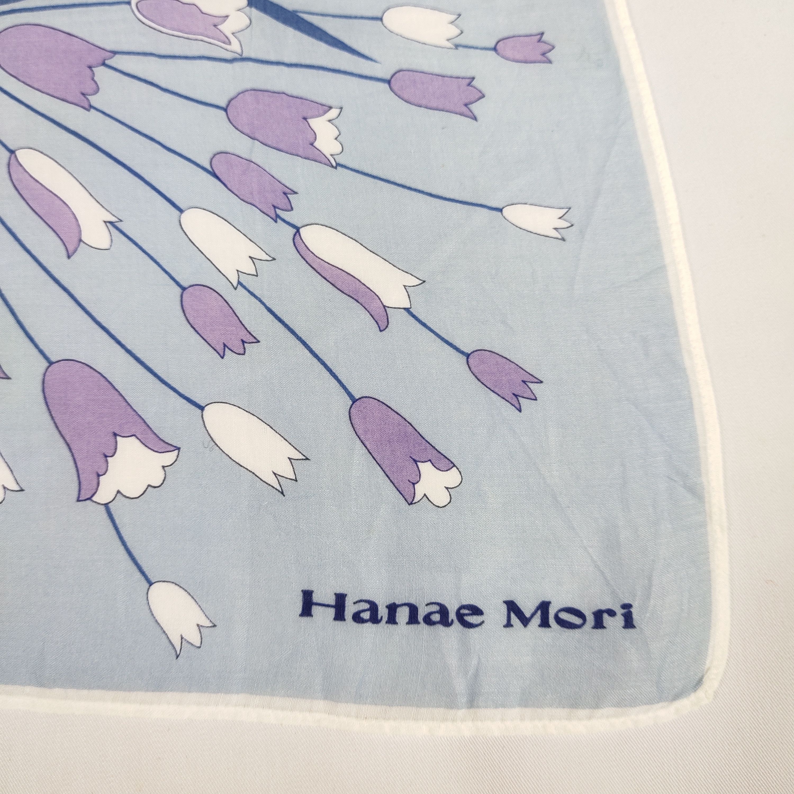 Hanae Mori × Vintage Hanae Mori Handkerchief / Neckerchief / Bandana FZ210 Size ONE SIZE - 5 Thumbnail