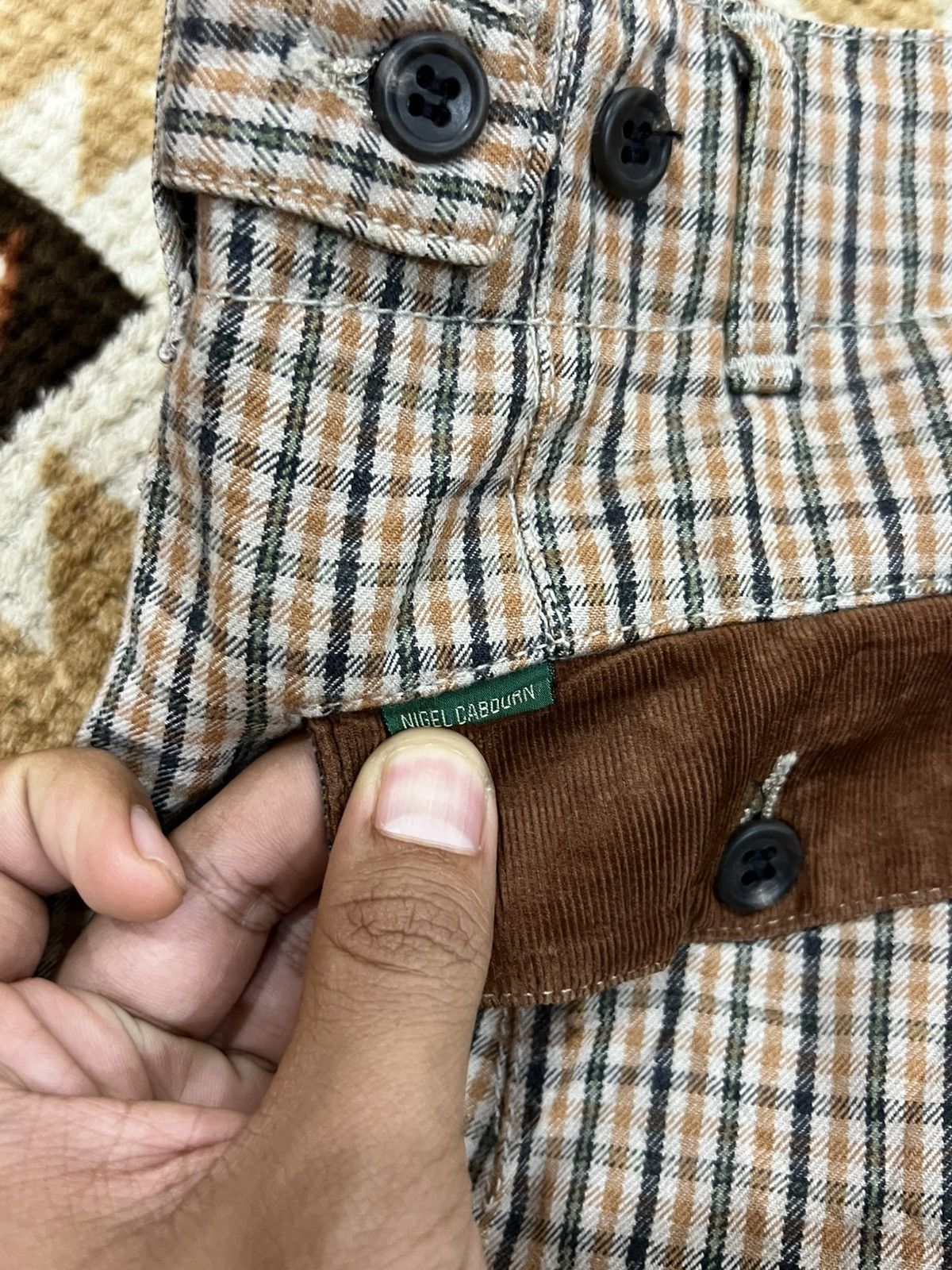 Nigel Cabourn Nigel Cabourn Checkered Pants Size US 32 / EU 48 - 7 Thumbnail