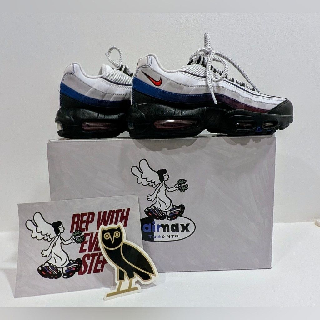 Nike OVO x Nike Air Max 95 Toronto Sneakers Size US 5.5 / EU 38 - 1 Thumbnail