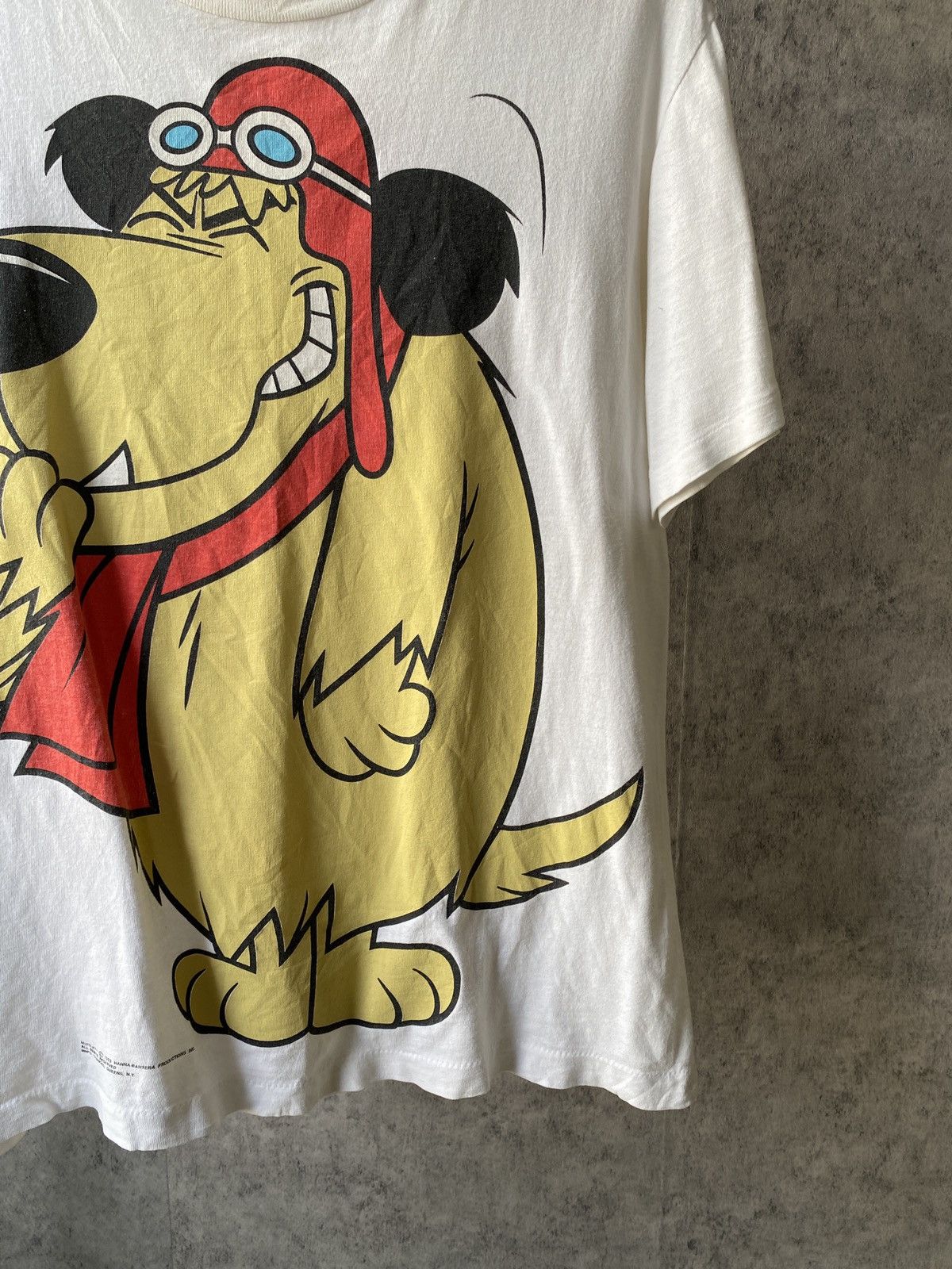 Vintage Vintage 90s Hanna Barbara Wackey Races Mirror Print Tee Size US M / EU 48-50 / 2 - 5 Thumbnail