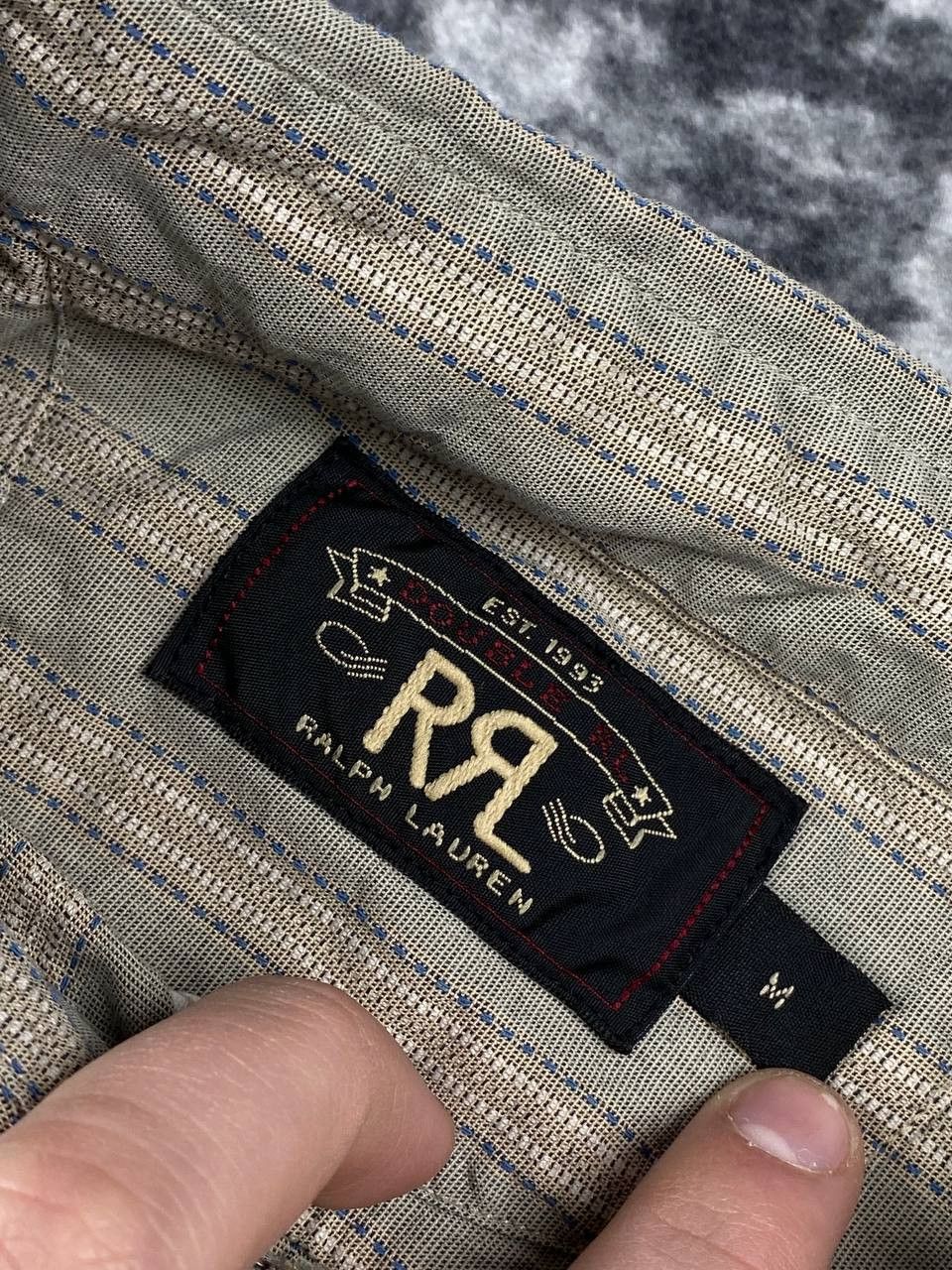RRL Ralph Lauren Ralph Lauren RRL Shirt Buttons Long Sleeve Men Size M Beige Size US M / EU 48-50 / 2 - 8 Thumbnail