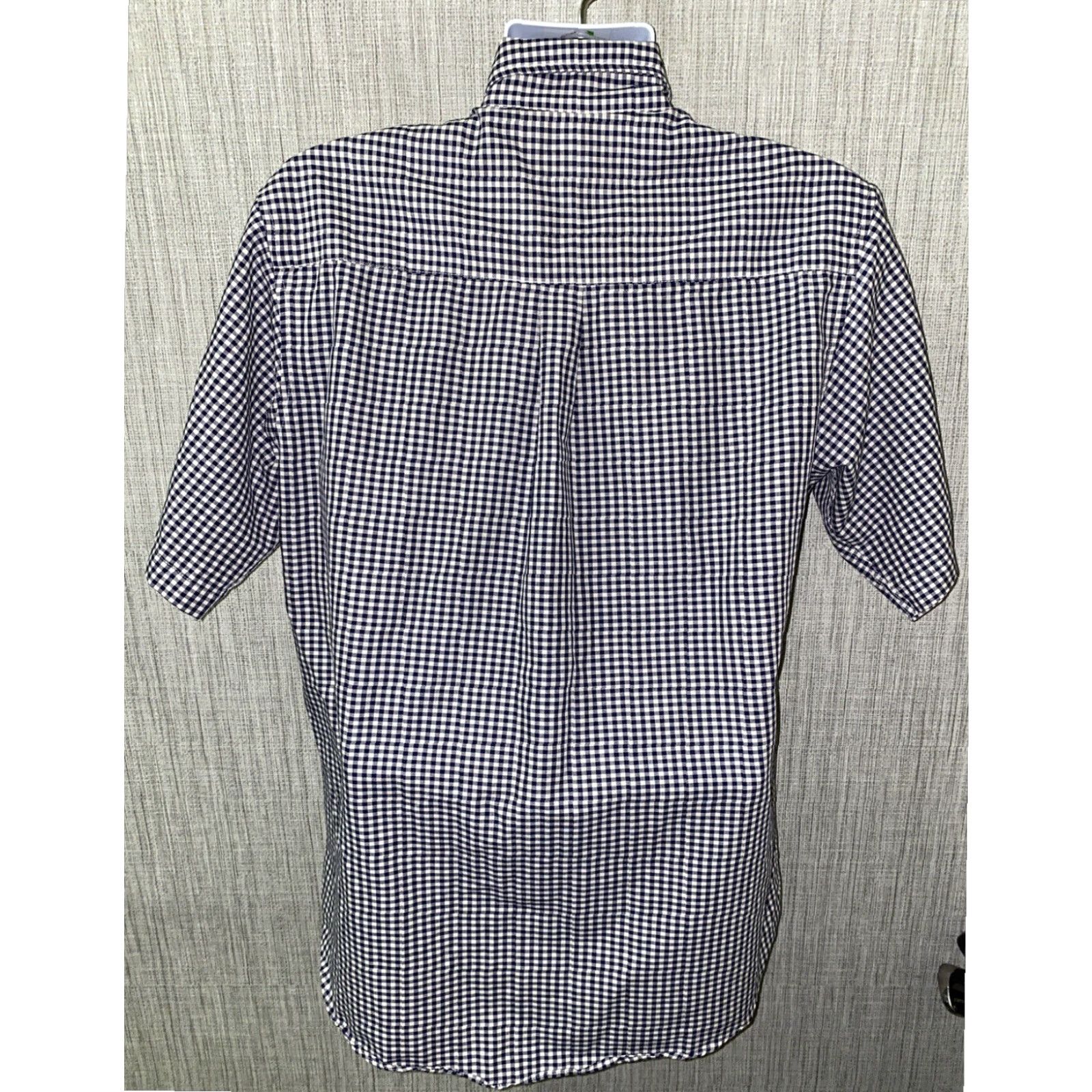 Orvis Orvis Mens Checkered Short Sleeve Button Front Shirt, Black White, Size M Size US M / EU 48-50 / 2 - 4 Thumbnail