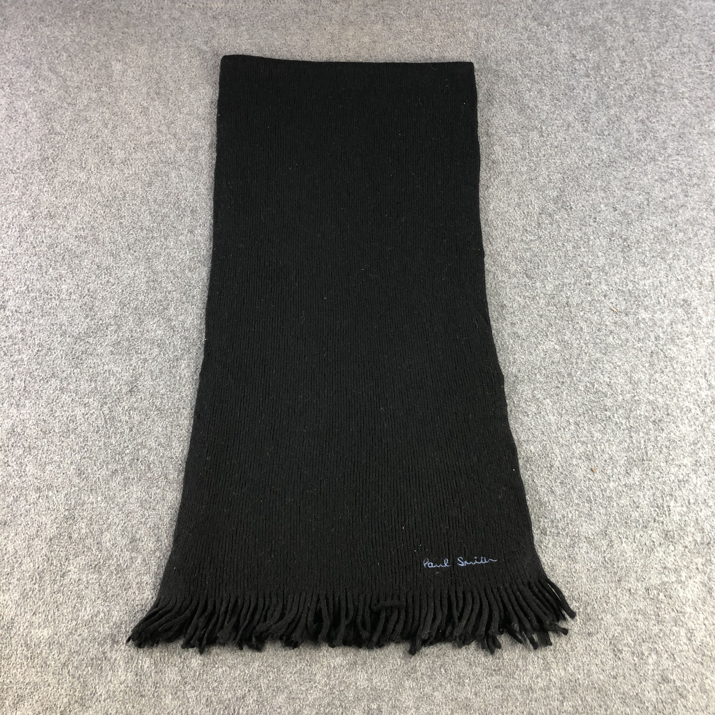 Paul Smith Paul Smith Knit Wool Scarf Muffler Neckwear V2895 Size ONE SIZE - 1 Thumbnail