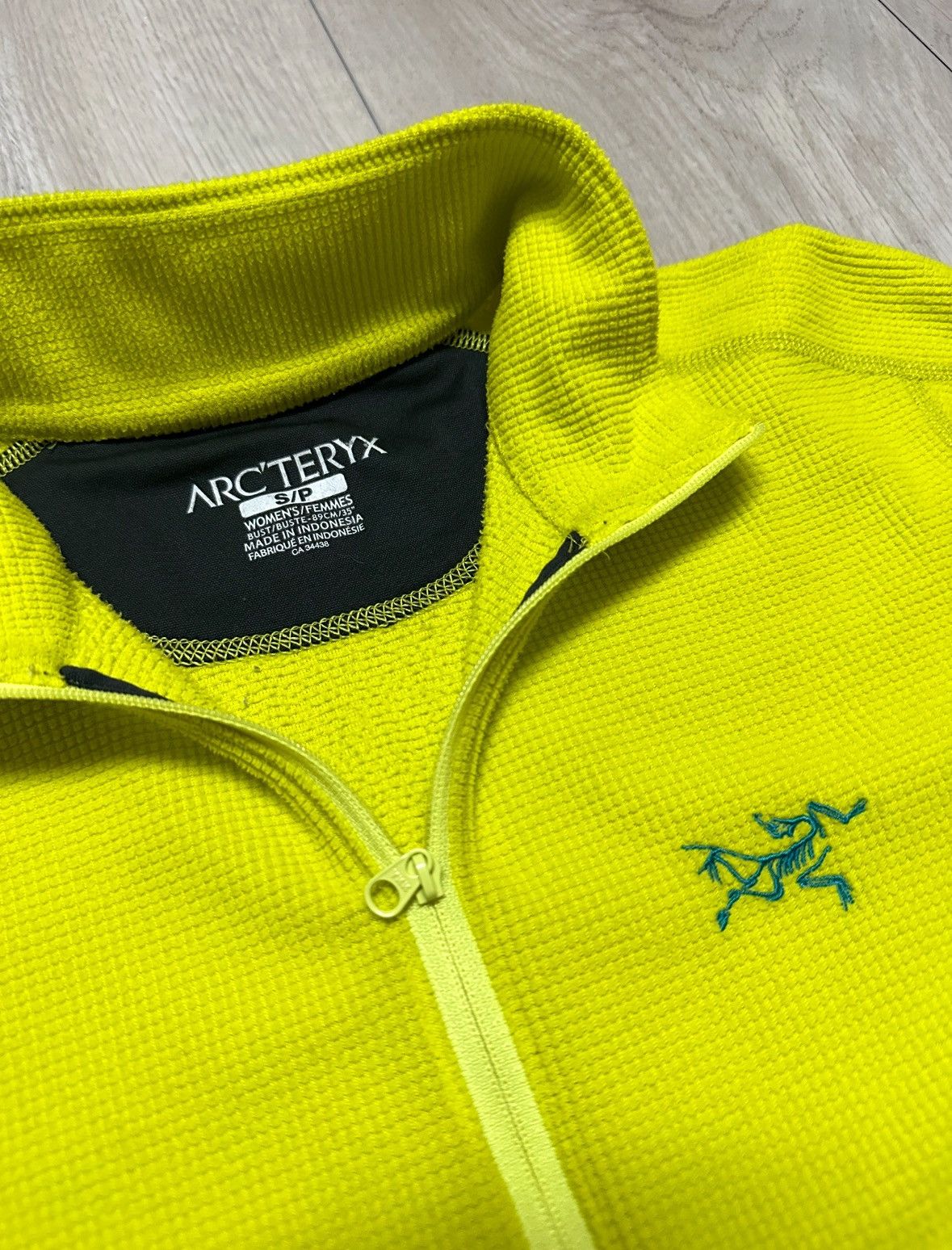 Arc'teryx Arc'teryx Delta LT Quarter-Zip Waffle Polartec Thermal L/S Size S / US 4 / IT 40 - 2 Thumbnail