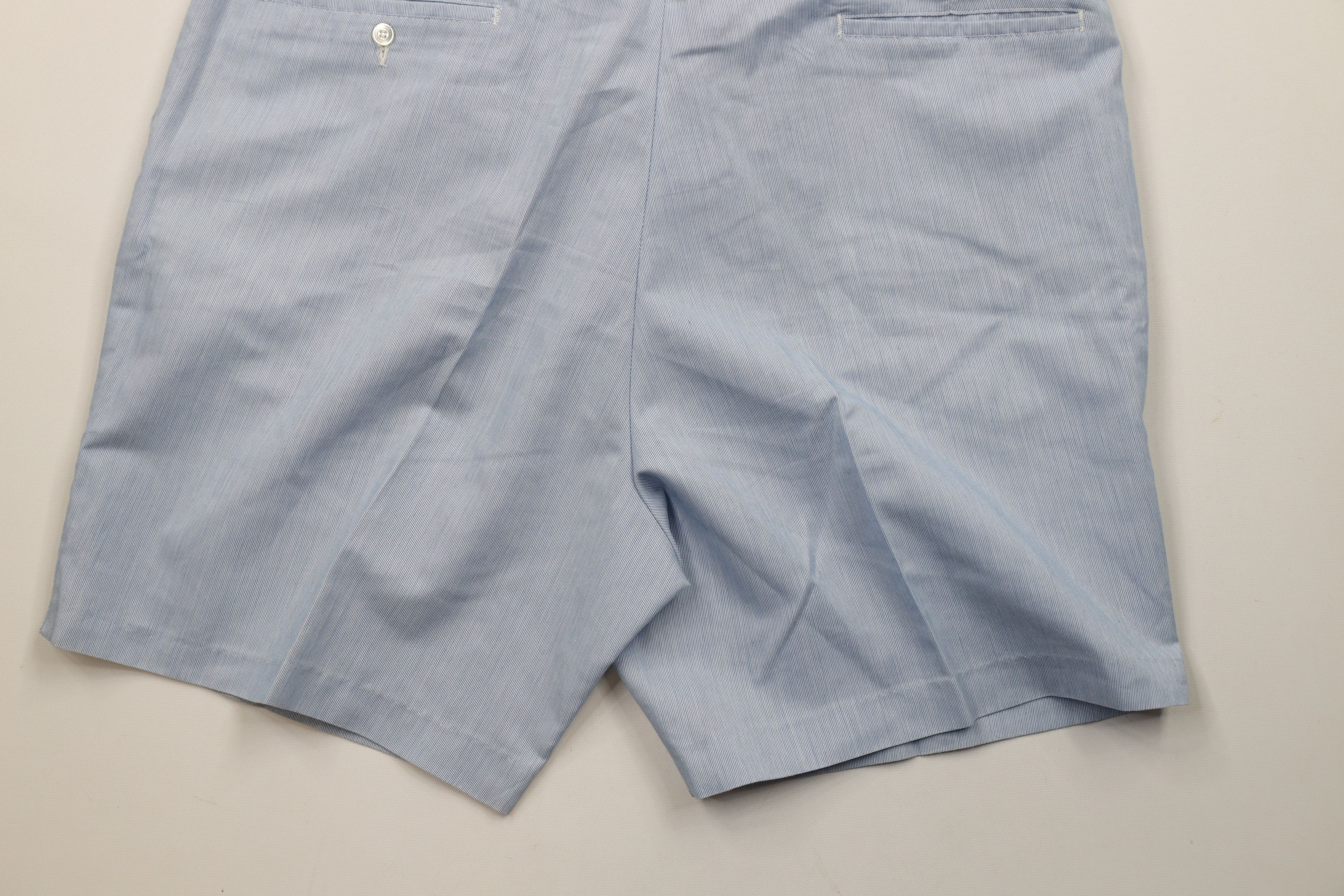 Vintage Vintage 70s Streetwear Above Knee Chino Golf Shorts Blue USA Size US 38 / EU 54 - 11 Thumbnail