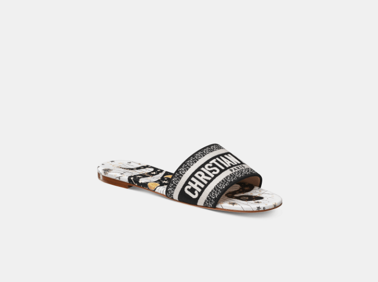 Dior o1w1db10426 KCQ209 Dway Slides in Multicolor Size US 10 / IT 40 - 2 Thumbnail