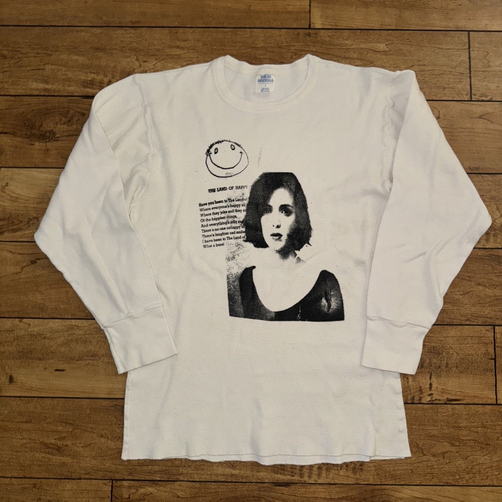 Band Tees × Vintage The Land Of Happy By Shel Silverstein Long Sleeve Shirt L Size US L / EU 52-54 / 3 - 1 Thumbnail