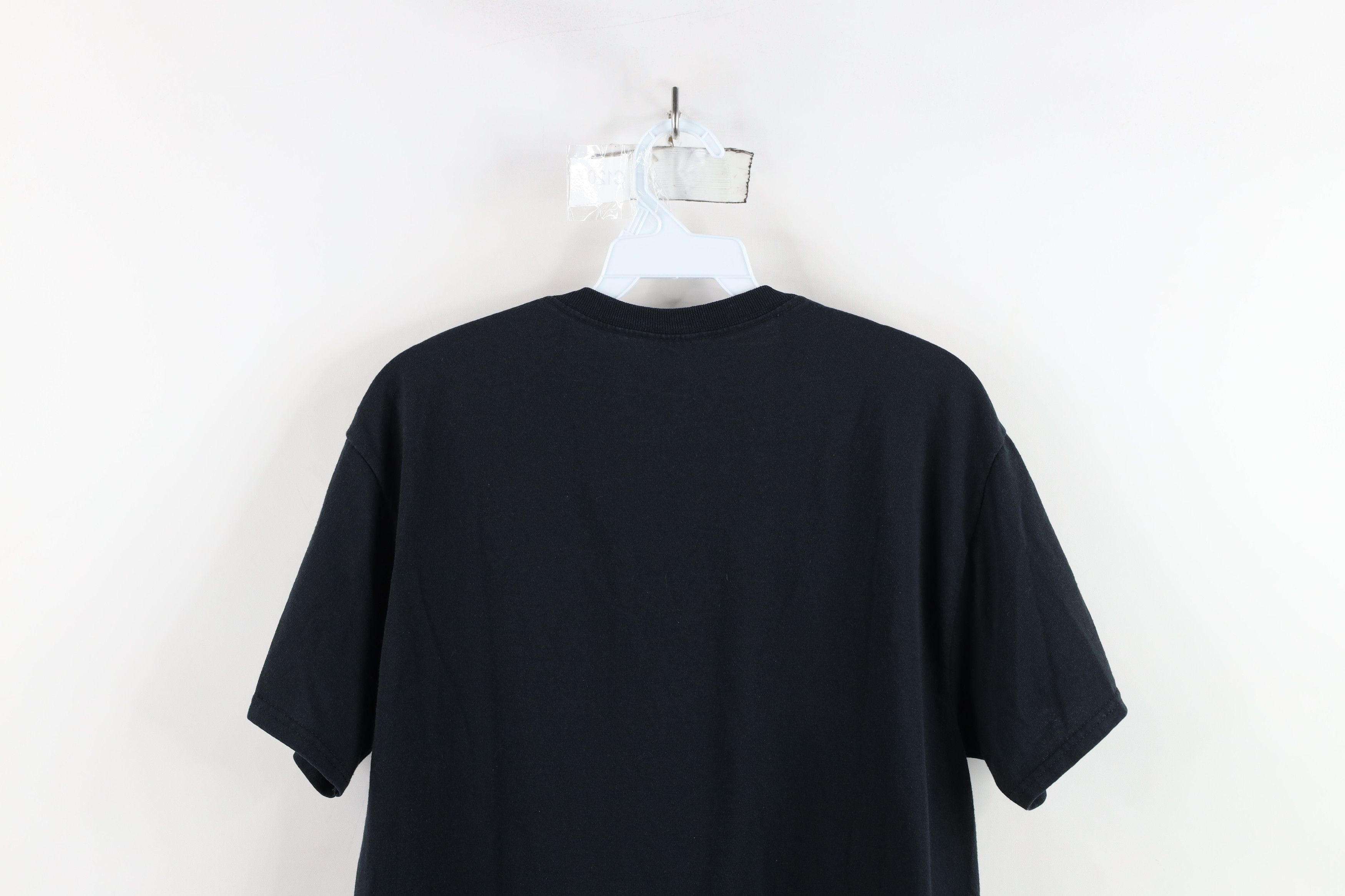 Vintage Vintage 90s Streetwear Cotton Short Sleeve T-Shirt Black Size US M / EU 48-50 / 2 - 11 Thumbnail