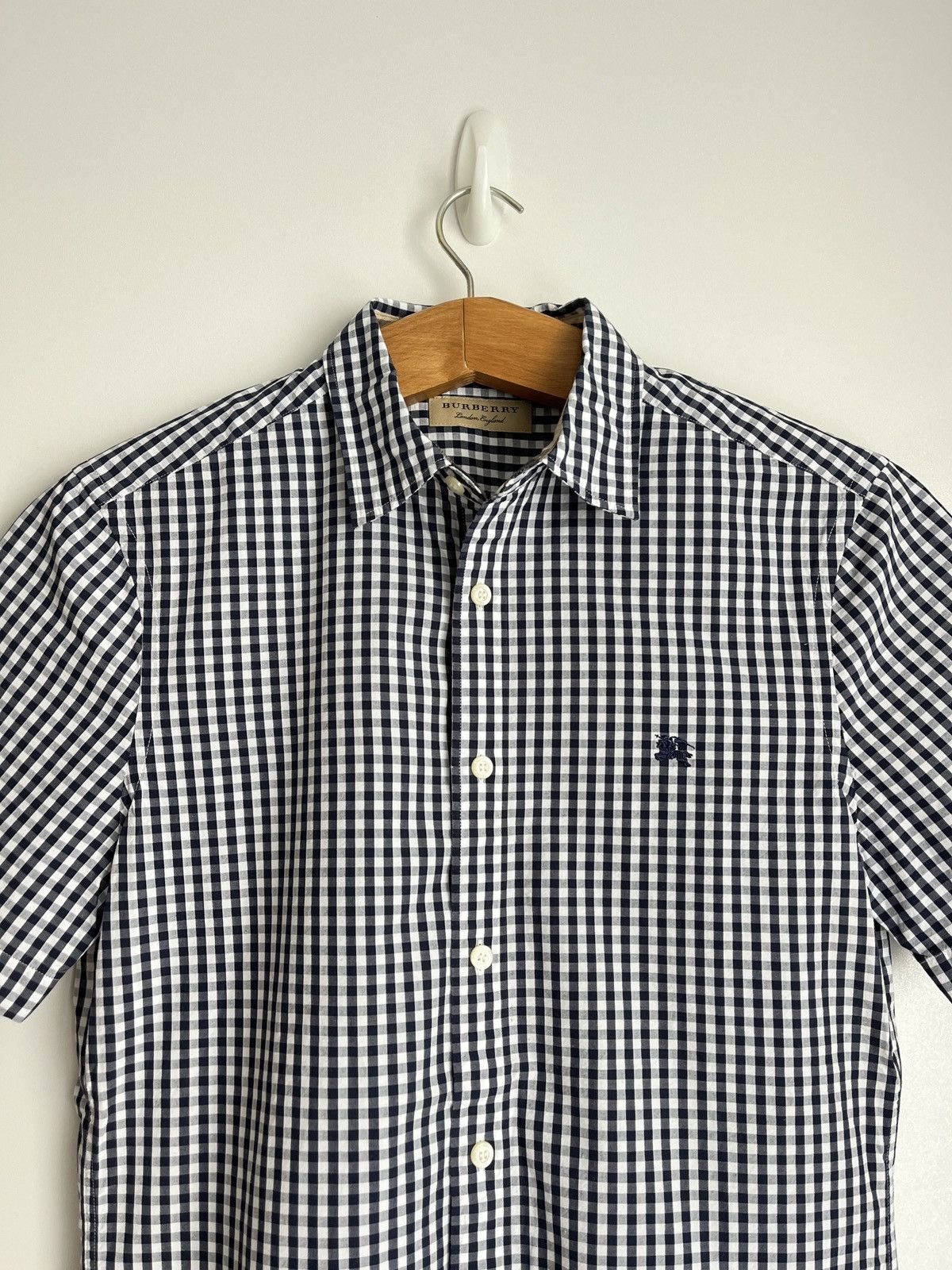 Burberry Burberry Short Sleeve Checkered Shirt Size US S / EU 44-46 / 1 - 4 Thumbnail