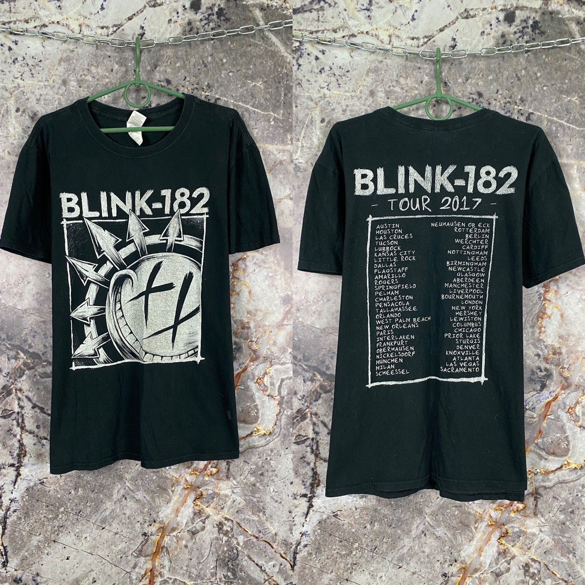 Band Tees × Vintage Men’s Blink-182 T-Shirt Rock Band Vintage Size Large Size US L / EU 52-54 / 3 - 1 Thumbnail