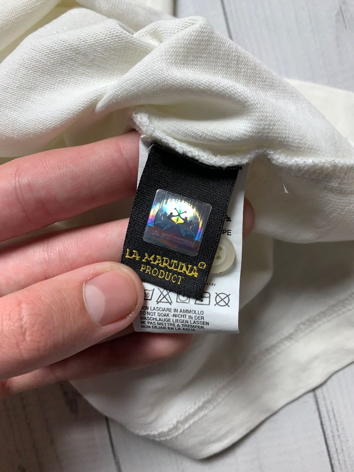 La Martina × Vintage Vintage L A Martina rugby jersey size L logo Size US L / EU 52-54 / 3 - 5 Thumbnail