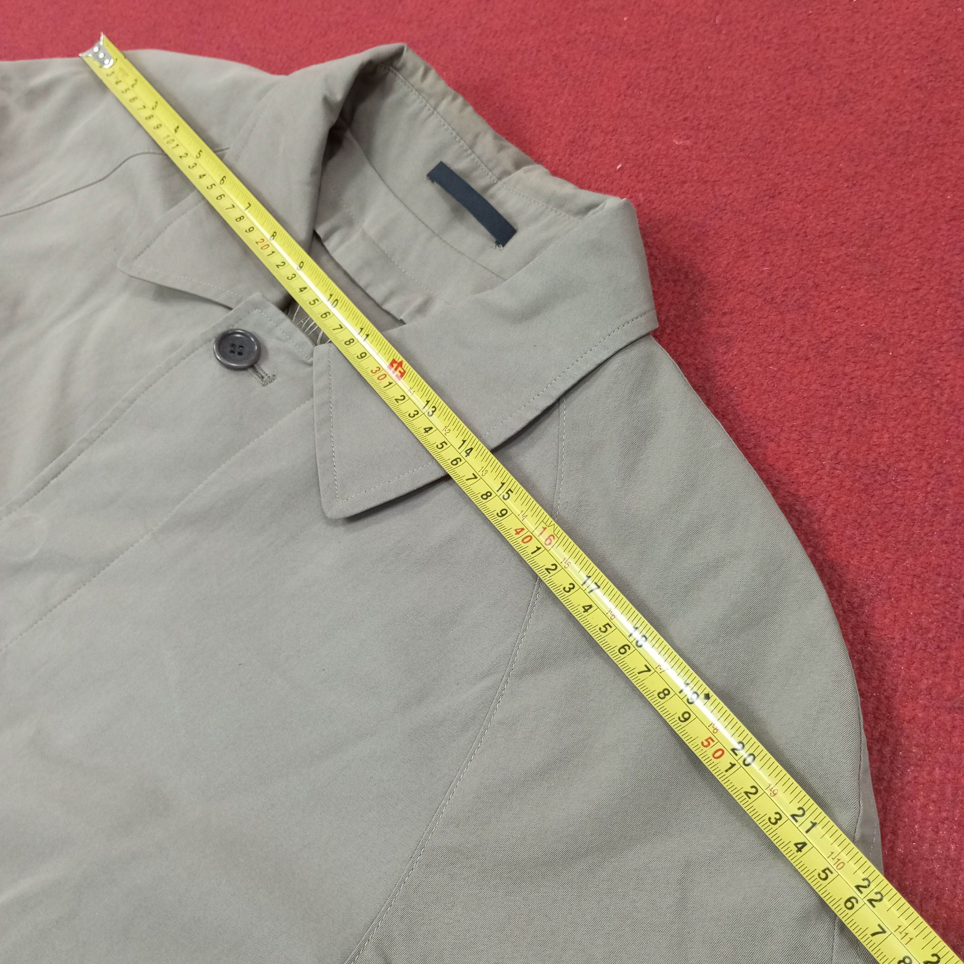 Yves Saint Laurent Yves Saint Laurent Fashion Brand Trench Jacket c250n8 Size US L / EU 52-54 / 3 - 11 Thumbnail