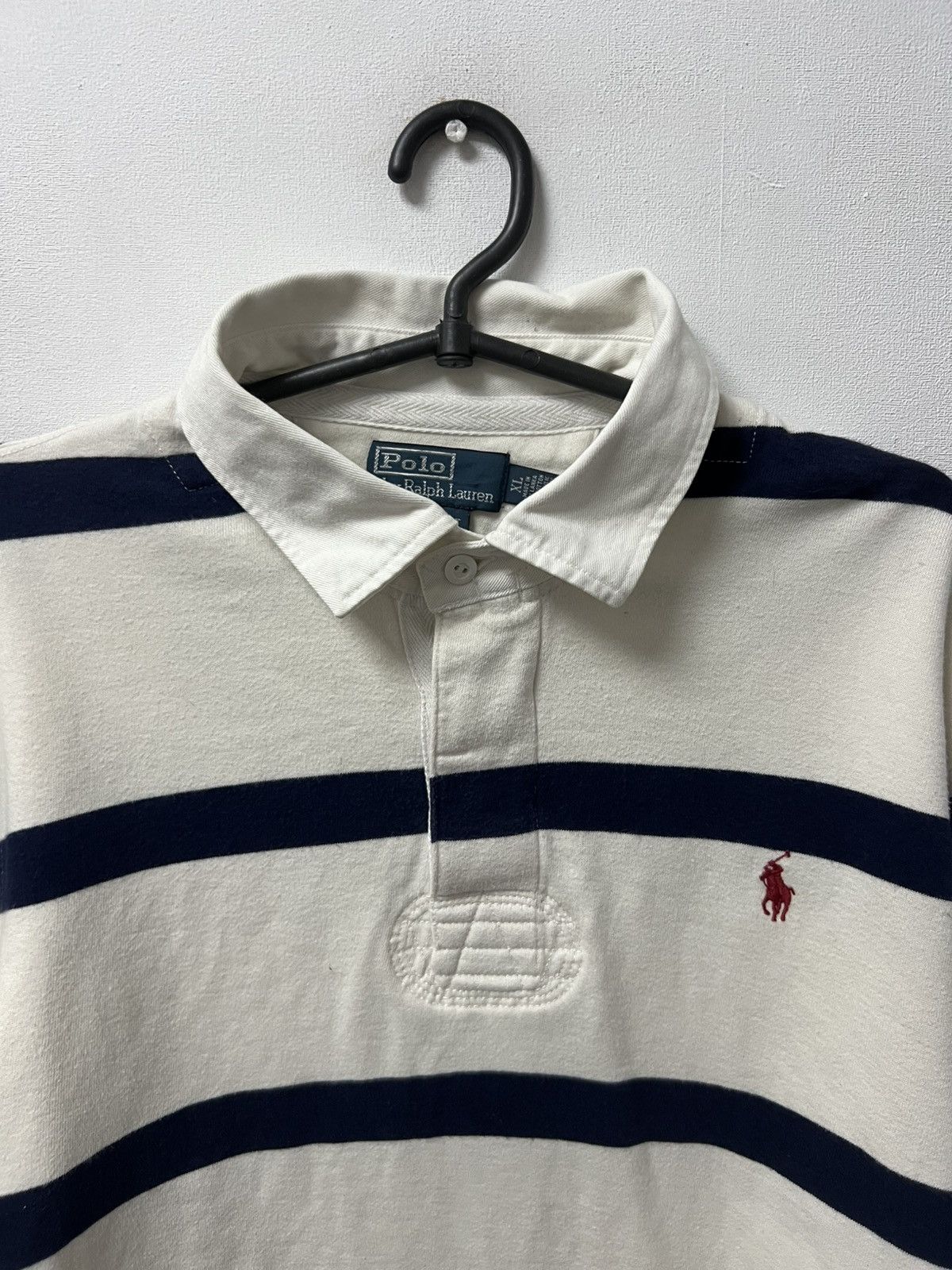 Polo Ralph Lauren Polo Ralph Lauren Rugby Long Sleeve Size US XL / EU 56 / 4 - 5 Thumbnail