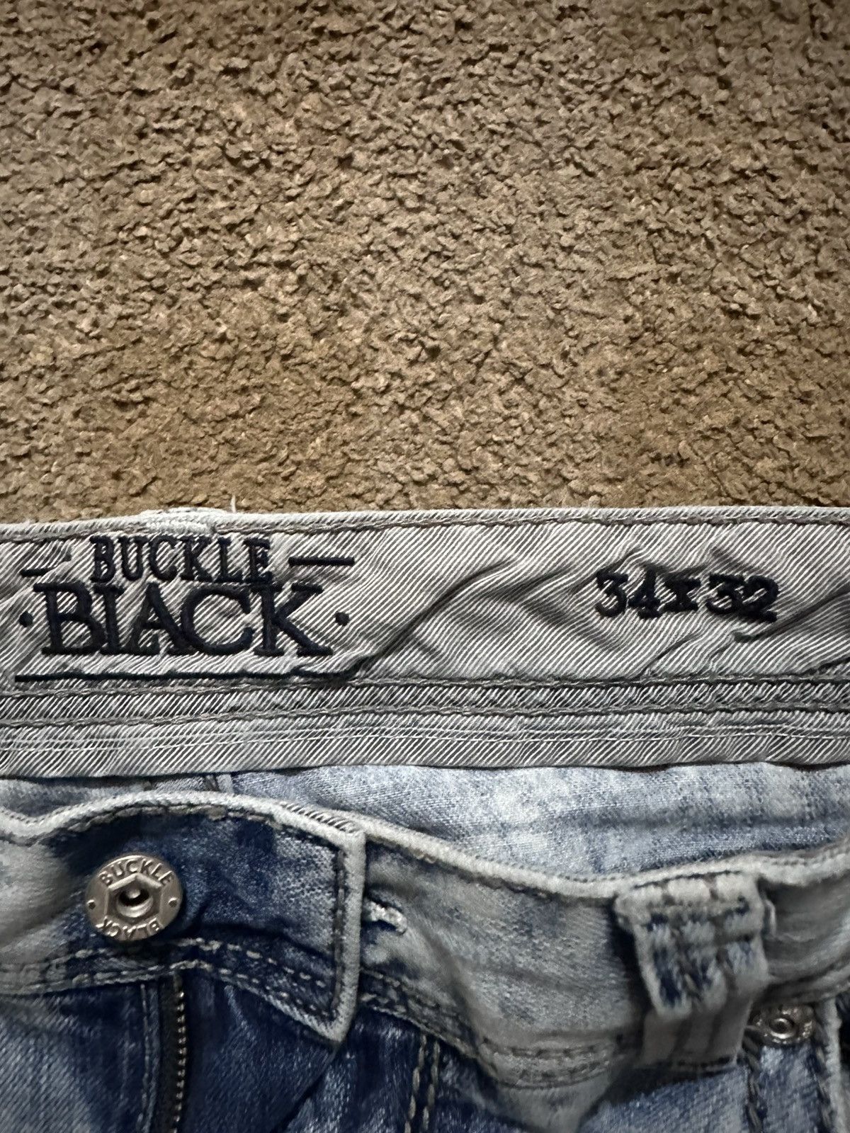 Buckle Black Blue wash streetwear jeans Size US 34 / EU 50 - 2 Thumbnail