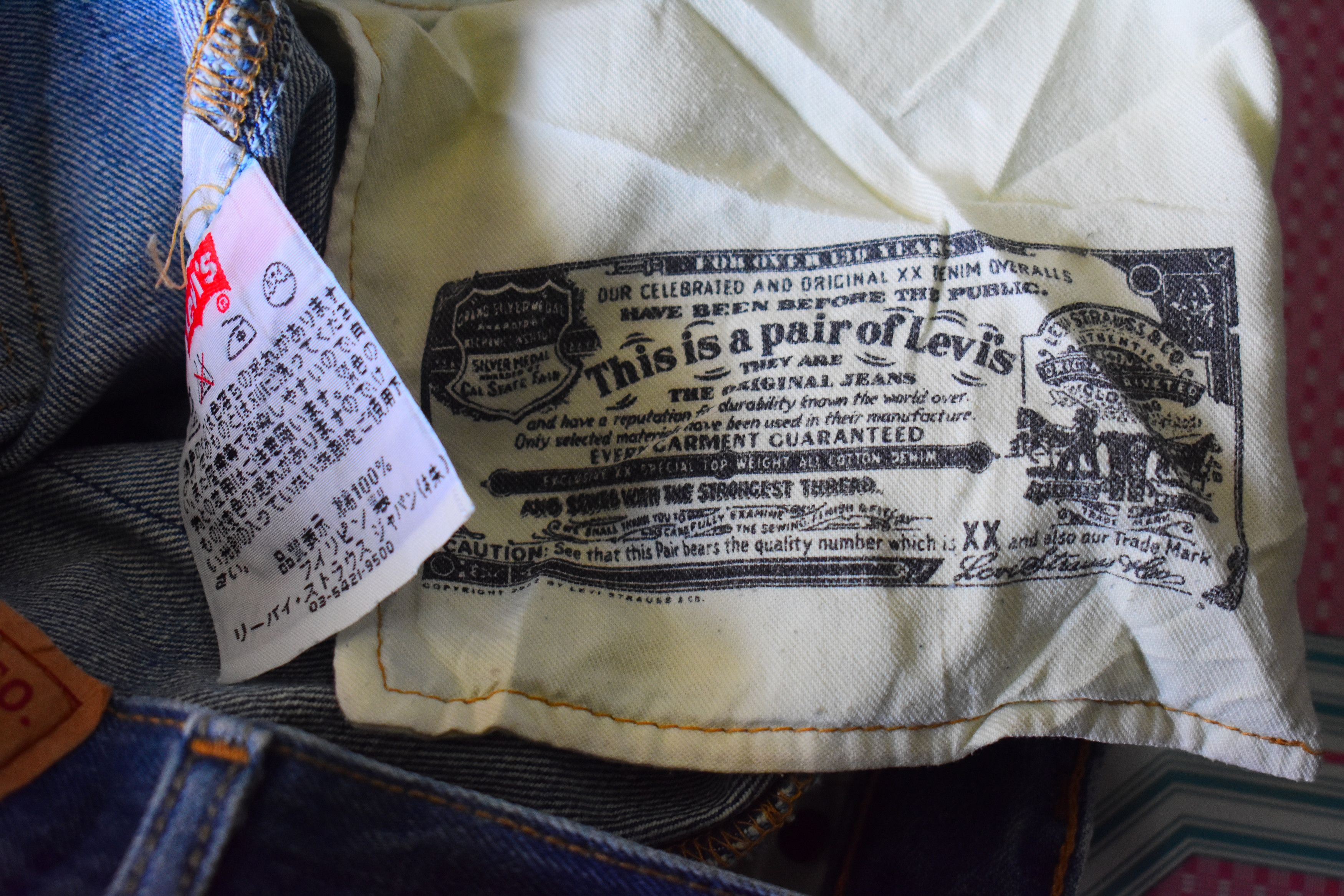 Levi's × Levi's Vintage Clothing × Vintage Vintage Levis 501 Patchwork Jeans W32 Size US 32 / EU 48 - 6 Thumbnail