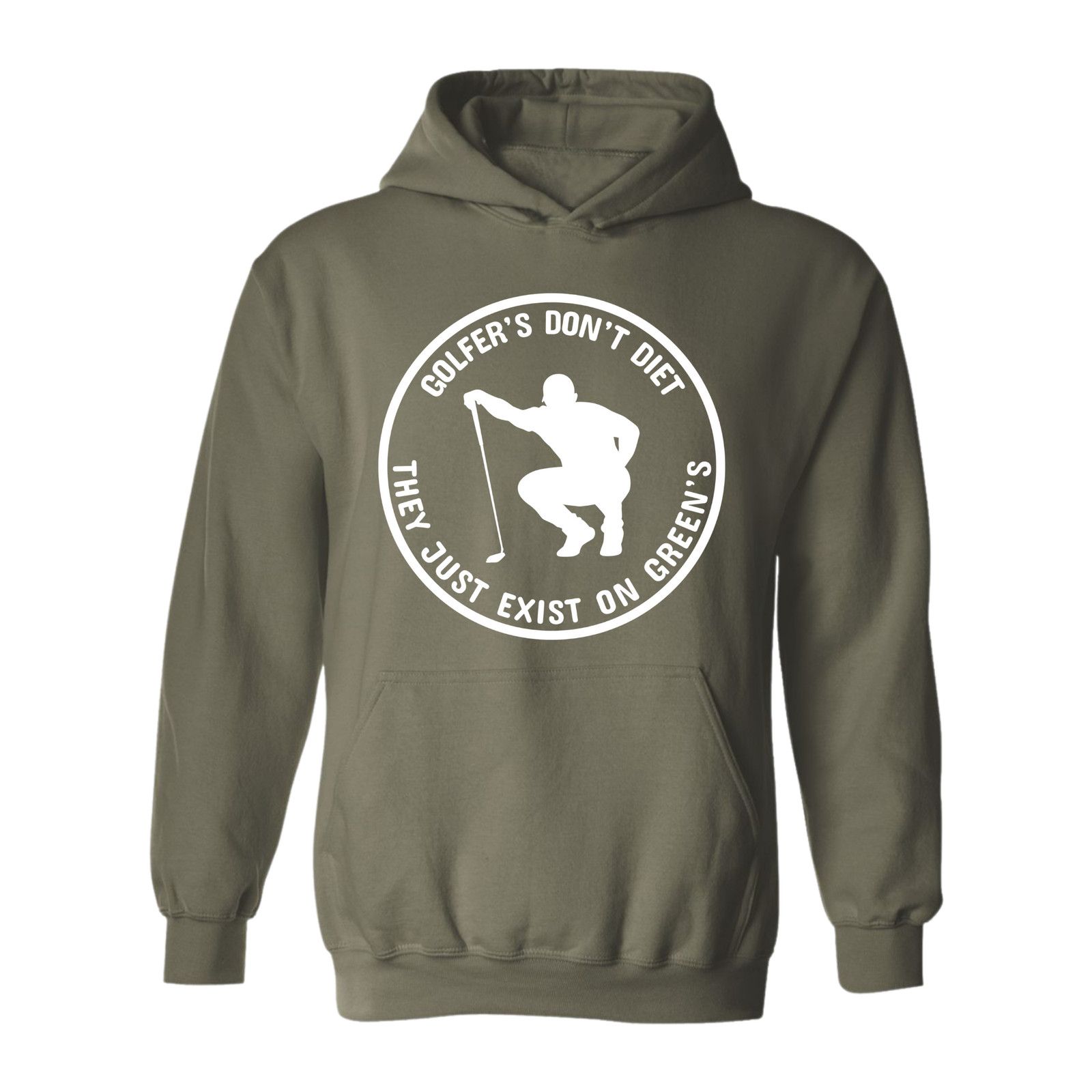 & Other Stories Golf Hoodie Golfers Don't Diet Funny Man Golfer Sweatshirt Size US L / EU 52-54 / 3 - 11 Thumbnail