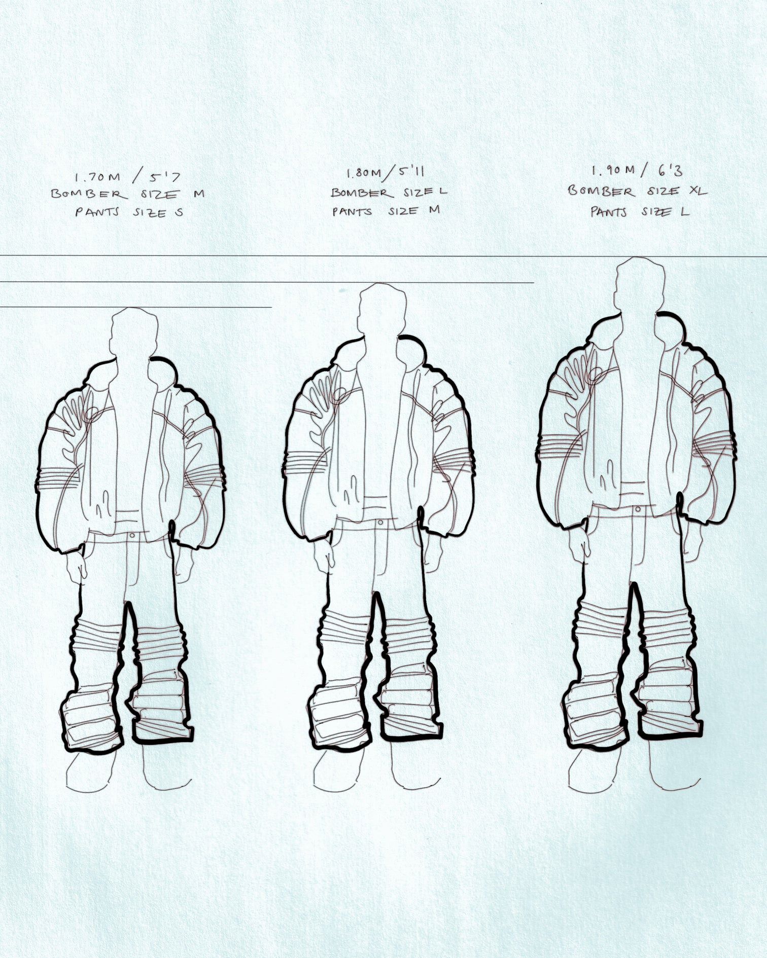 HUNI Design Astro Bomber Jacket Size US M / EU 48-50 / 2 - 4 Thumbnail