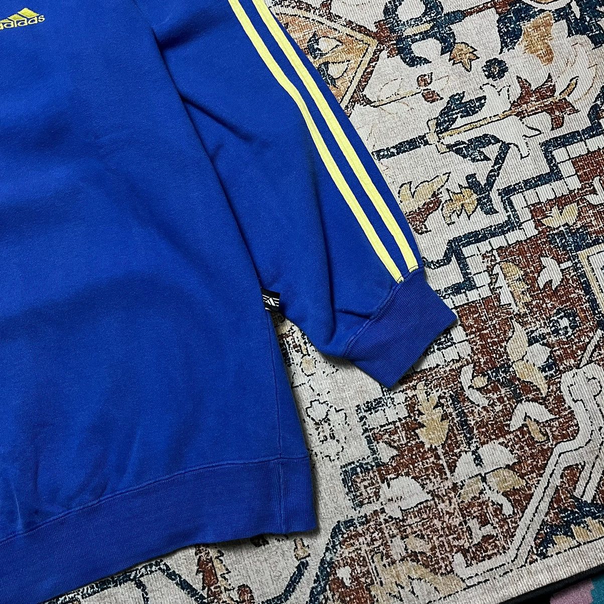 Adidas Vintage Sweatshirts Addidas 3 Stripes Size US L / EU 52-54 / 3 - 4 Thumbnail