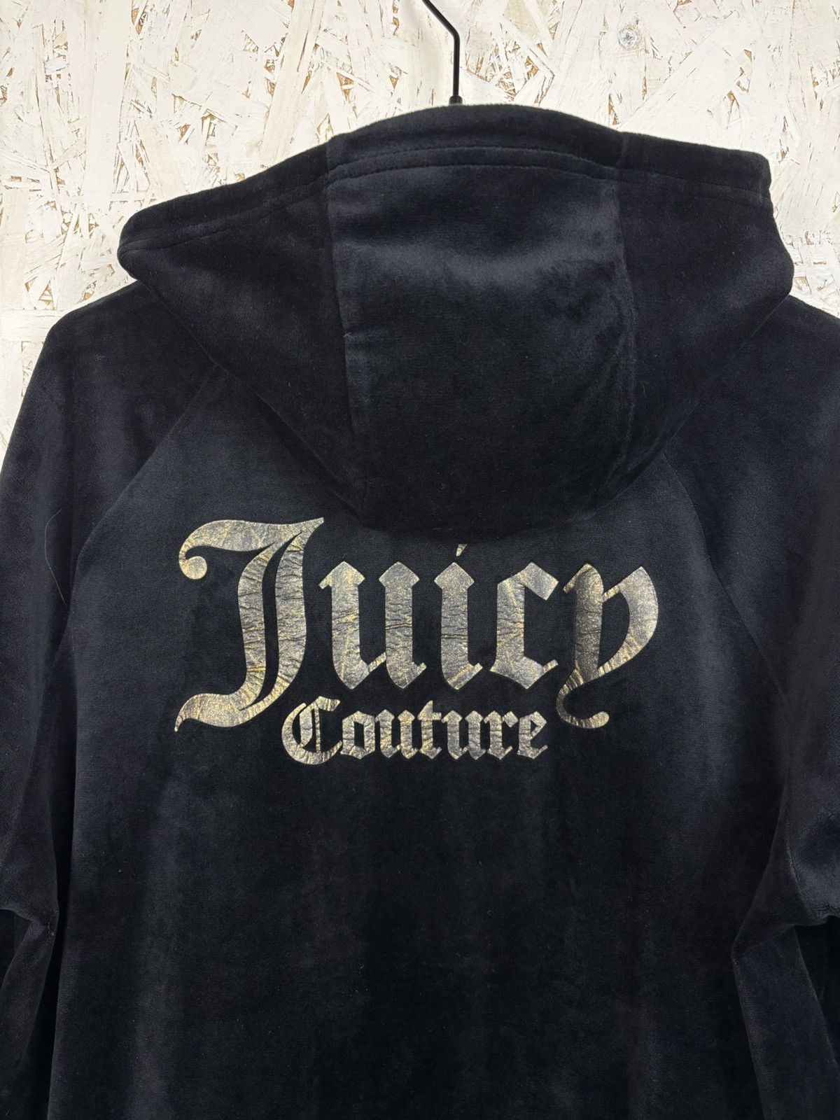 Juicy Couture Juicy Couture Logo Velvet Velour Hoodie ~XS/S Size XS / US 0-2 / IT 36-38 - 5 Thumbnail