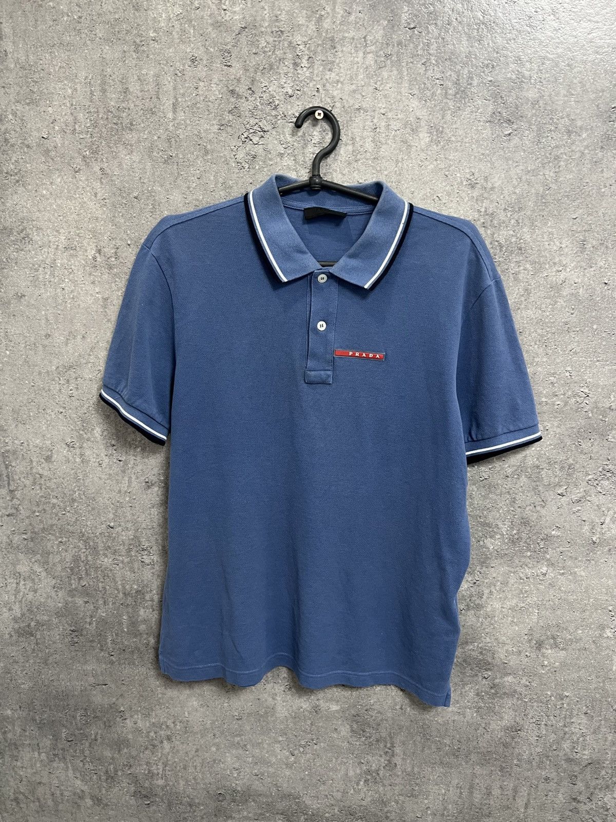 Prada Prada Polo Shirt Size US L / EU 52-54 / 3 - 1 Thumbnail