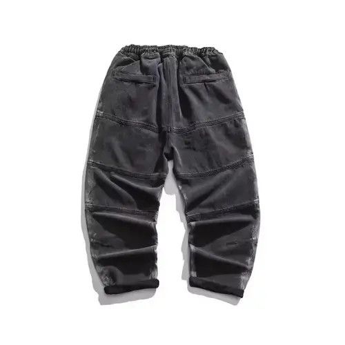 Japanese Brand 21SS Indigo Union Japan Black Denim Faded Pants Size US 32 / EU 48 - 3 Thumbnail