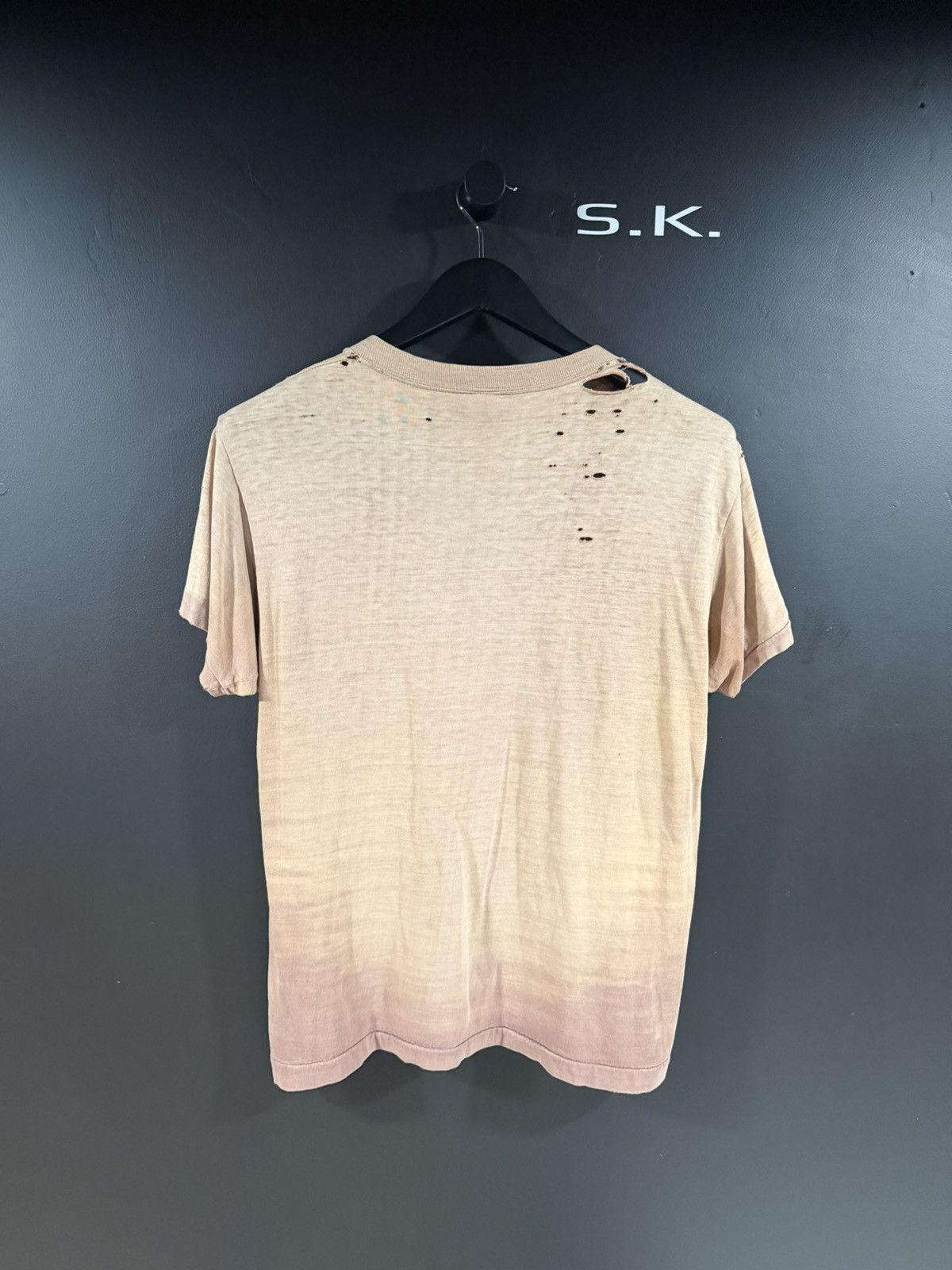 Vintage 1970s Vintage Blank Single Stitch Sun Faded Distressed Tee M Size US M / EU 48-50 / 2 - 9 Thumbnail