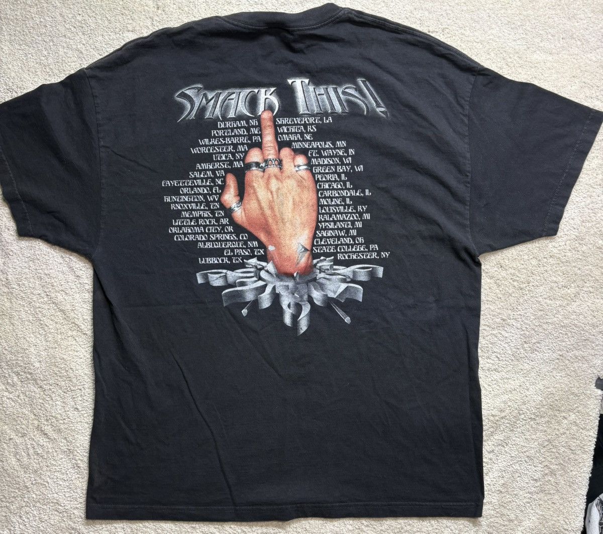 Vintage 2000 GodSmack Tour Shirt Double Sided sz 2XL Size US XXL / EU 58 / 5 - 2 Thumbnail