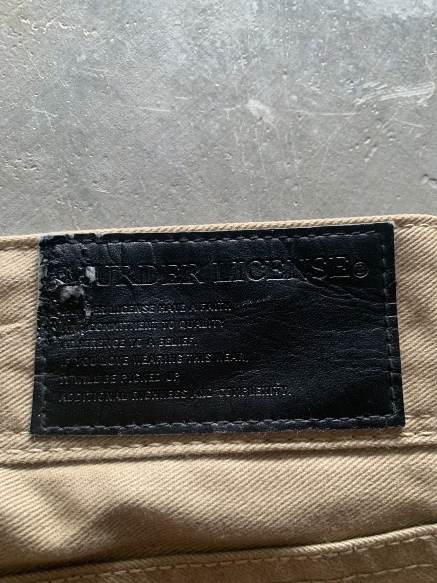 Hysteric Glamour flare y2k murder license tiger stripe pattern Size US 32 / EU 48 - 10 Thumbnail