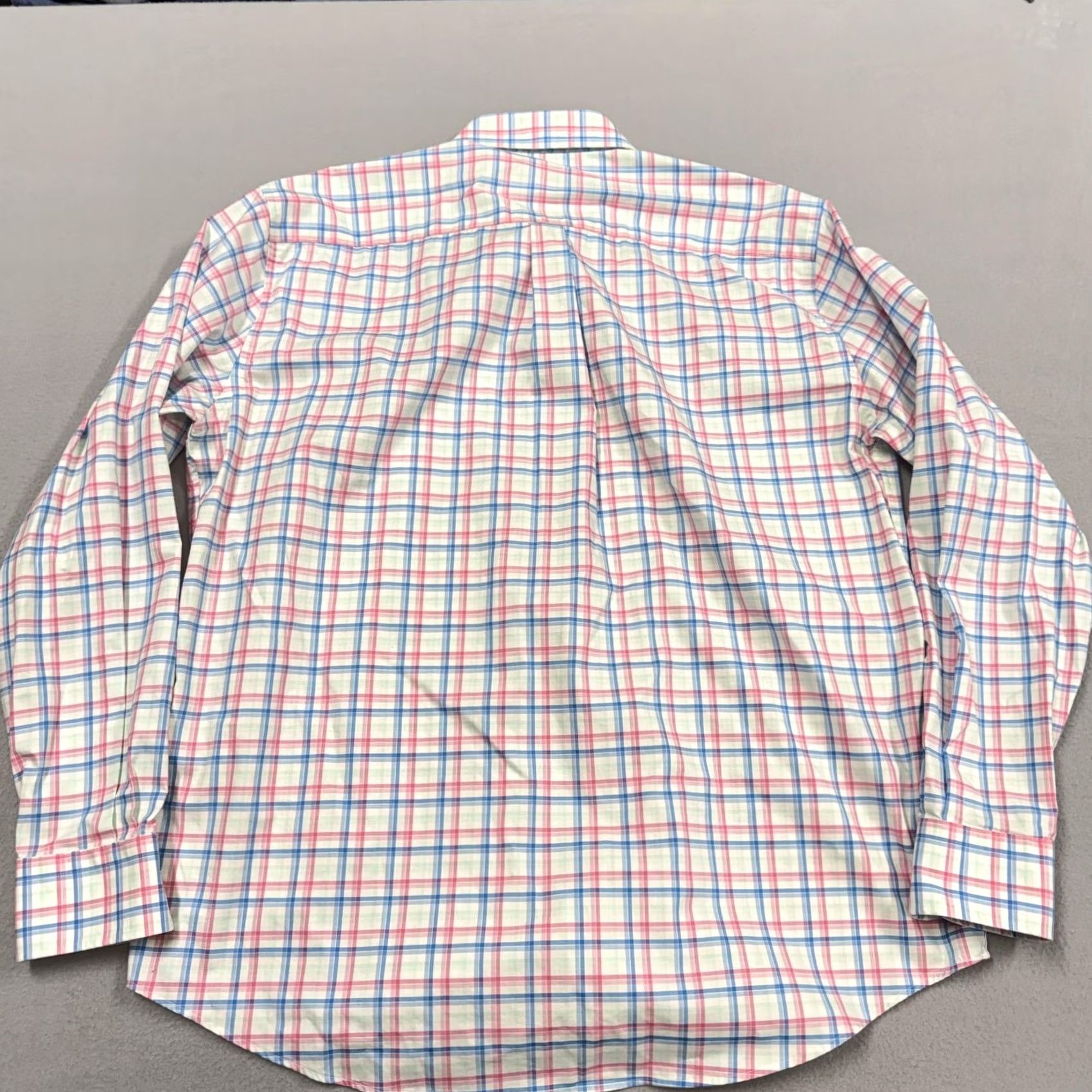 Peter Millar Peter Millar Shirt Mens XL Multicolor Plaid Button Down Long Sleeve Casual Size US XL / EU 56 / 4 - 4 Thumbnail
