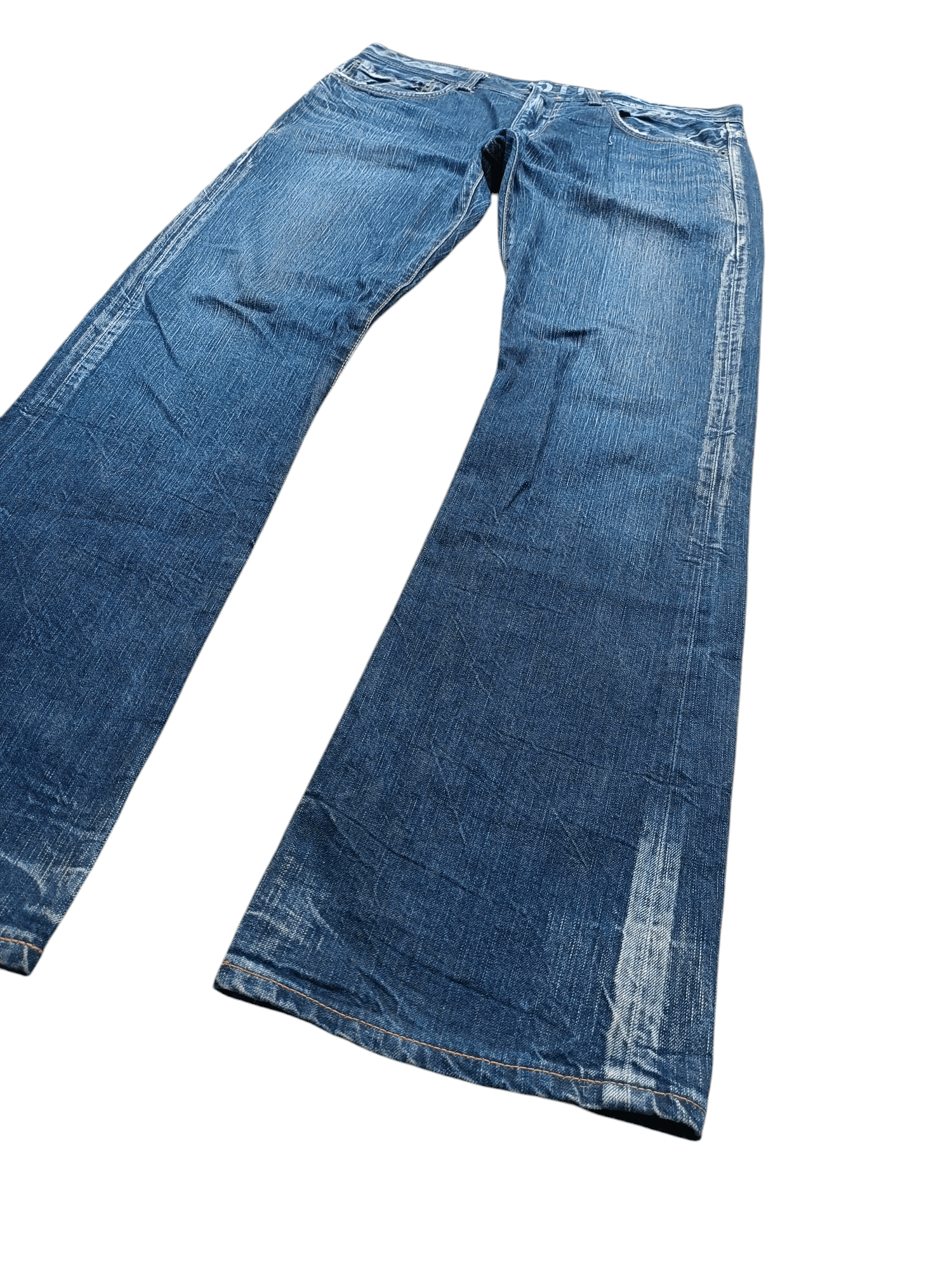 Edwin × Japanese Brand Flare💥Vintage 511 RV Edwin Japan Denim Size US 34 / EU 50 - 1 Thumbnail