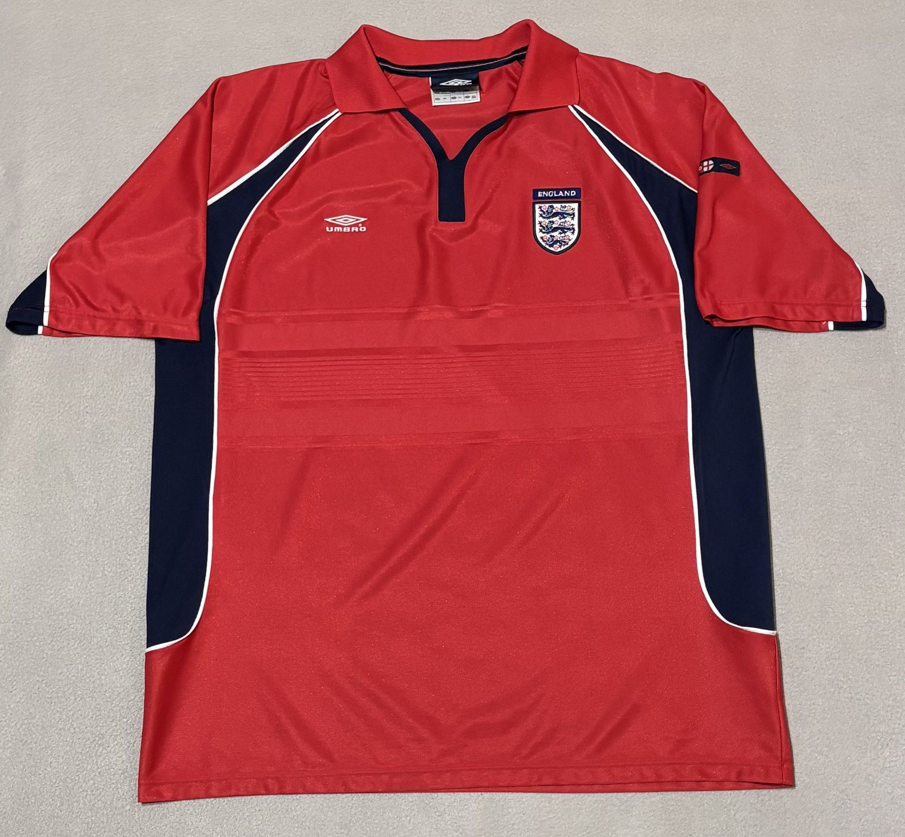 Umbro England 2000 Umbro Training Jersey Size XXL Size US XXL / EU 58 / 5 - 5 Thumbnail