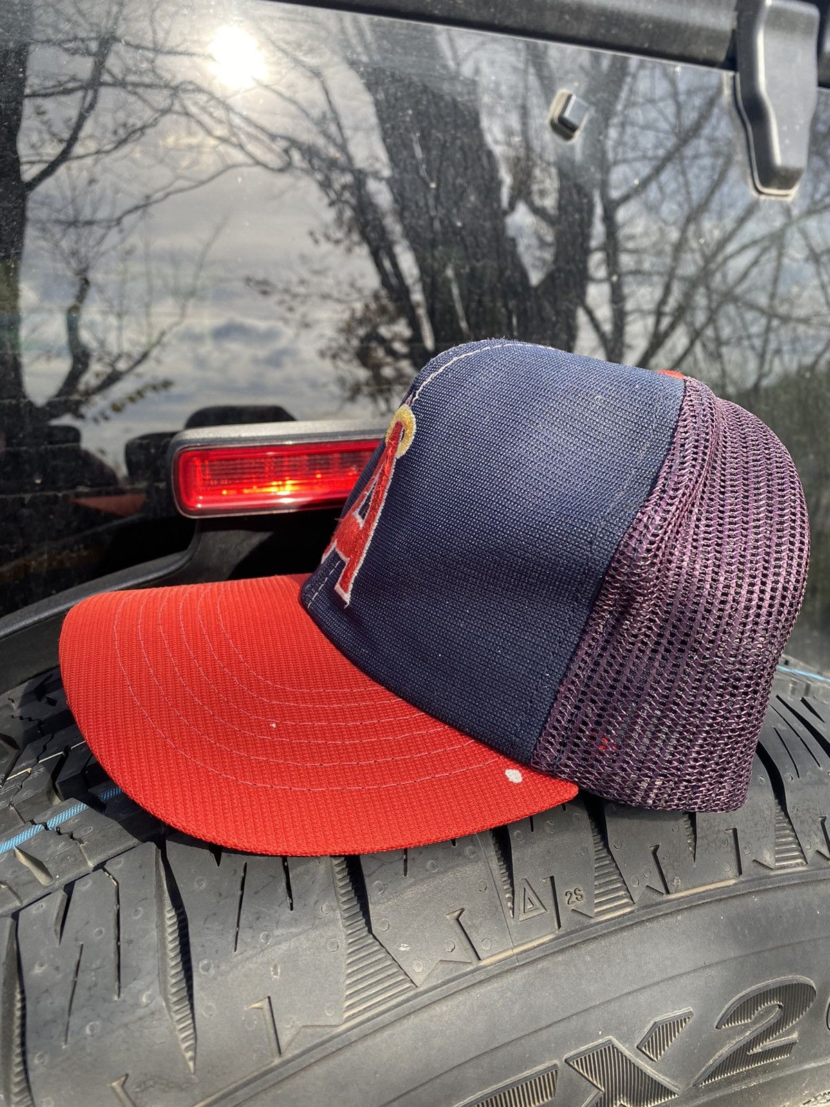 Starter Annco Anaheim Angels trucker Size ONE SIZE - 2 Thumbnail