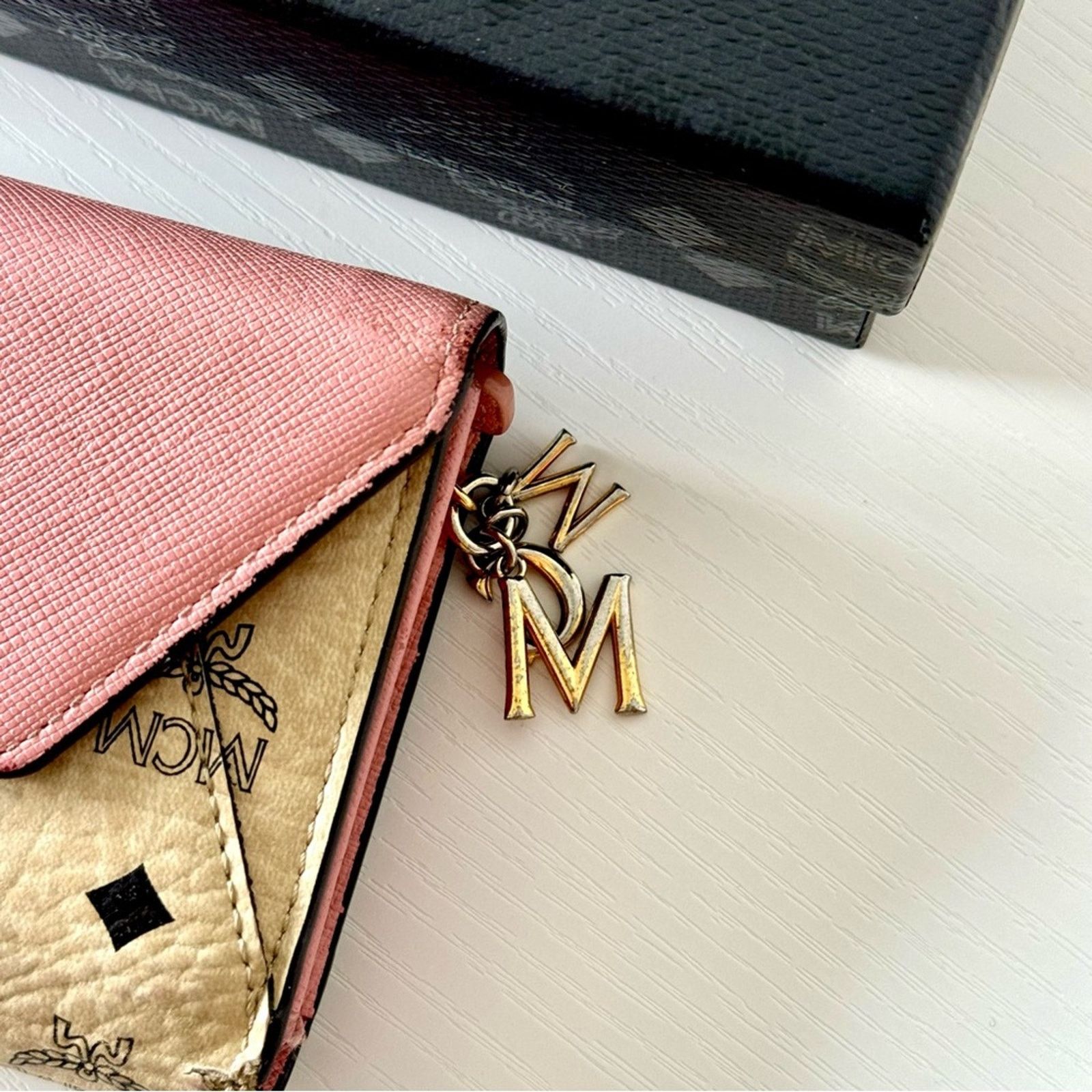 MCM MCM Wallet, Monogram, Small, Authentic Size ONE SIZE - 4 Thumbnail