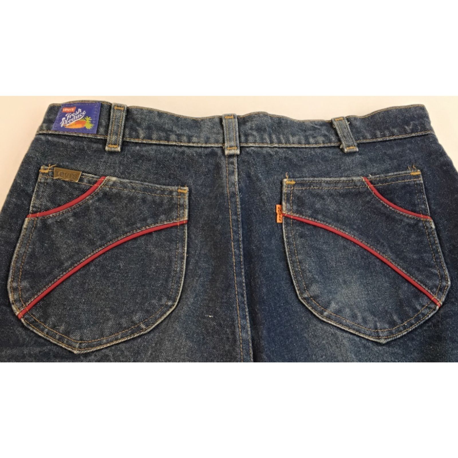 Levi's Levi's Fresh Produce Jean 32 Dark Wash 70s Talon Orange Tab Size US 32 / EU 48 - 7 Thumbnail