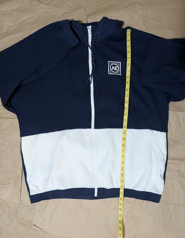 American Eagle Outfitters American Eagle classic blue & white hoodie Size US XXL / EU 58 / 5 - 7 Thumbnail
