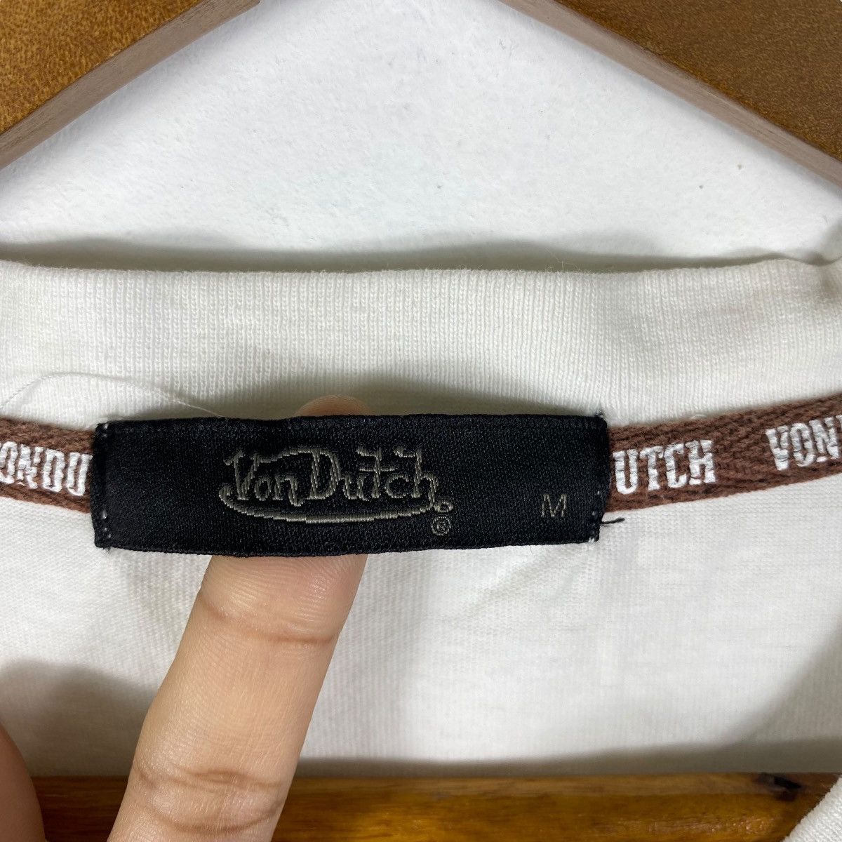 Vintage × Von Dutch Vintage 00's VON DUTCH Graphic Tee Shirt Medium Size Size US M / EU 48-50 / 2 - 5 Thumbnail