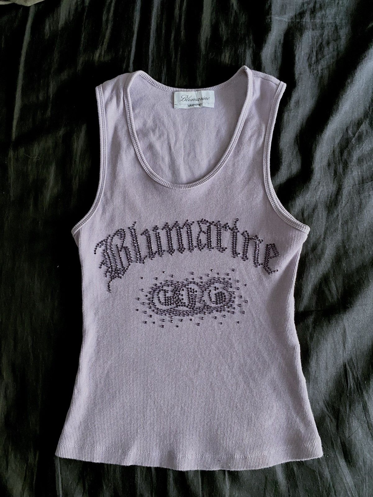 Blumarine Blumarine x Eng tanktop Size S / US 4 / IT 40 - 2 Thumbnail