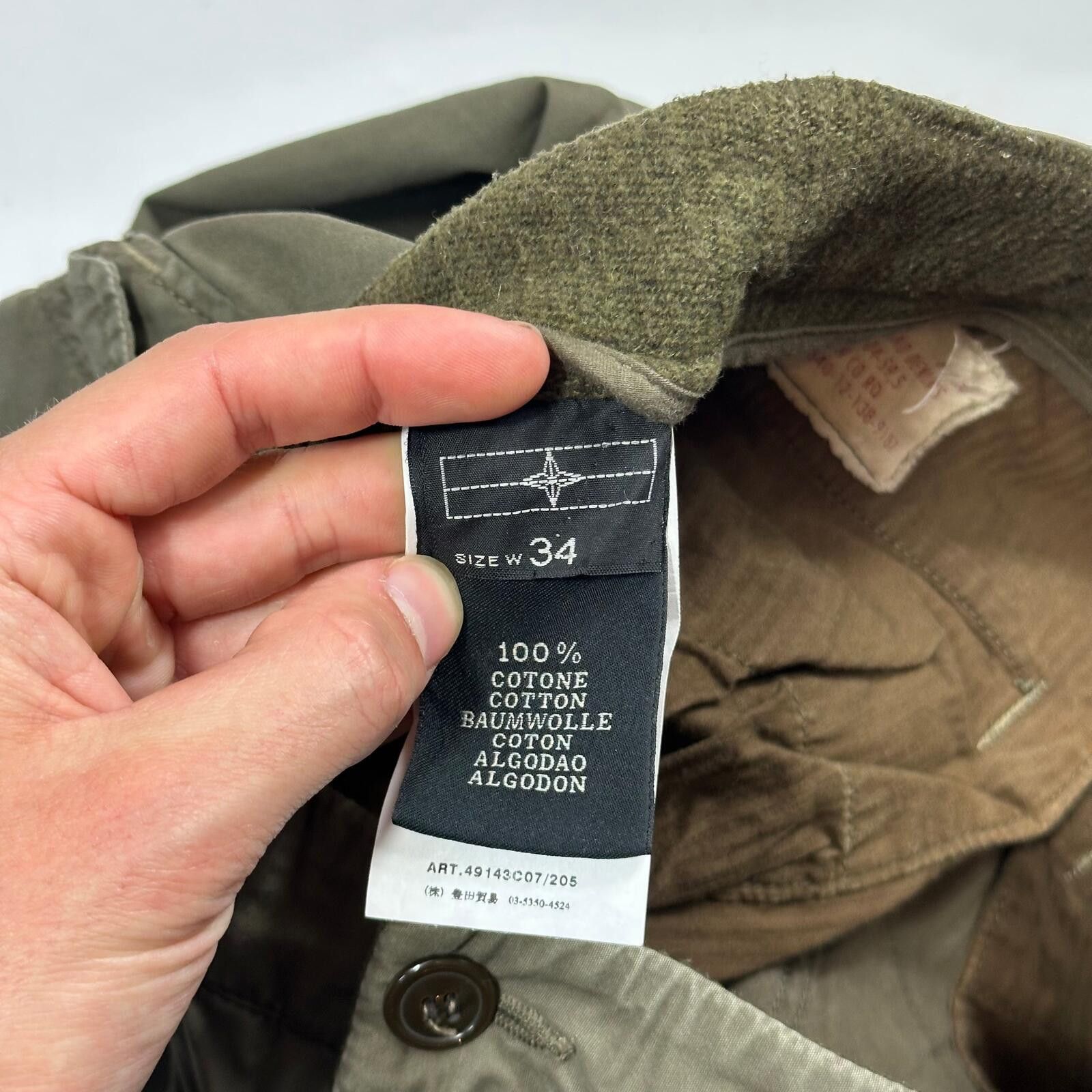 Stone Island Stone Island AW08 Denims Multipocket Baggy Cargo Trousers L Size US 34 / EU 50 - 9 Thumbnail