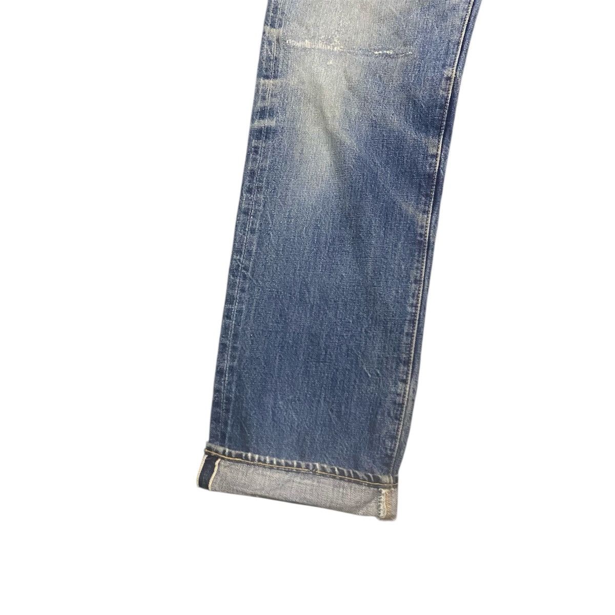 Denime ‼️LAST DROP‼️Denime Lot178 Selvedge Faded Distressed Denim Size US 31 - 8 Thumbnail