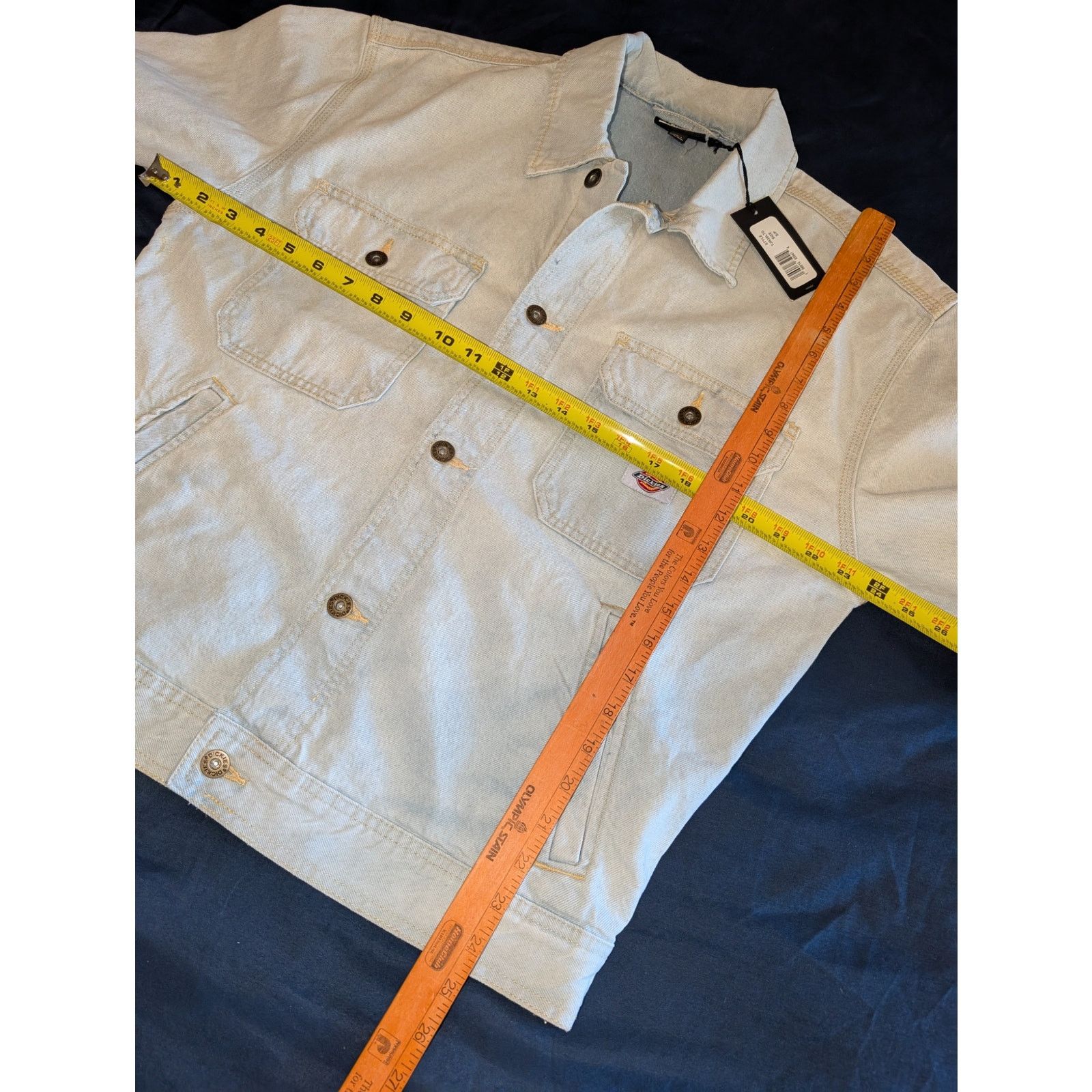 Dickies NWT! Dickies Jean Denim Jacket Size Small Men's Light Blue Size US S / EU 44-46 / 1 - 3 Thumbnail