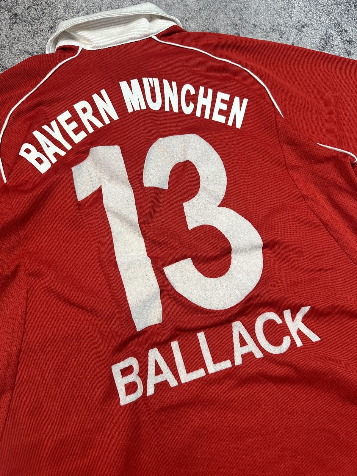 Adidas × Vintage Adidas 13 Ballack Bayern Munich 05/06 Soccer Jersey XS Rare Size US XS / EU 42 / 0 - 2 Thumbnail