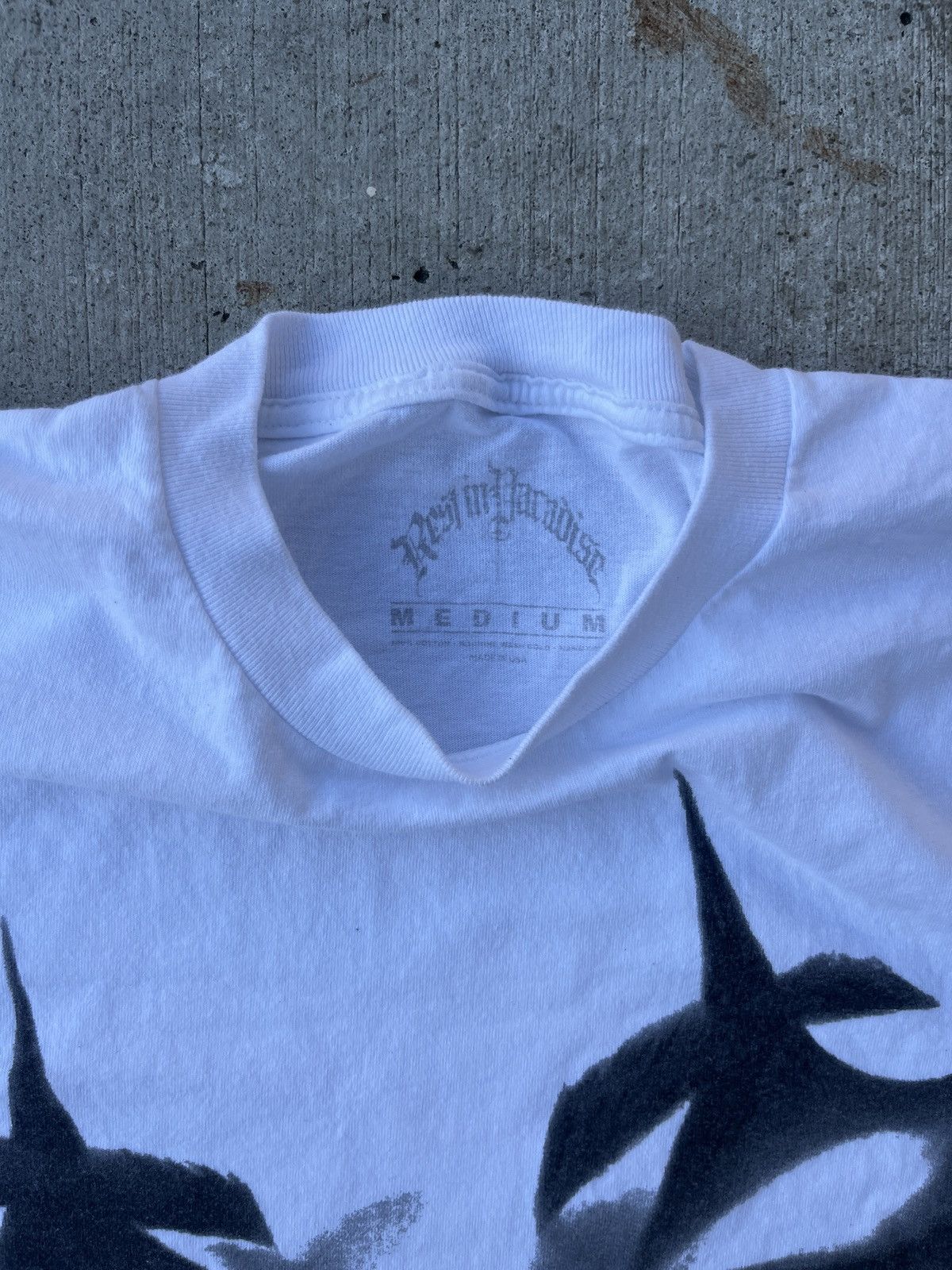 Other Y2k Rest In Paradise Japanese white clown graphic tee-shirt Size US M / EU 48-50 / 2 - 3 Thumbnail