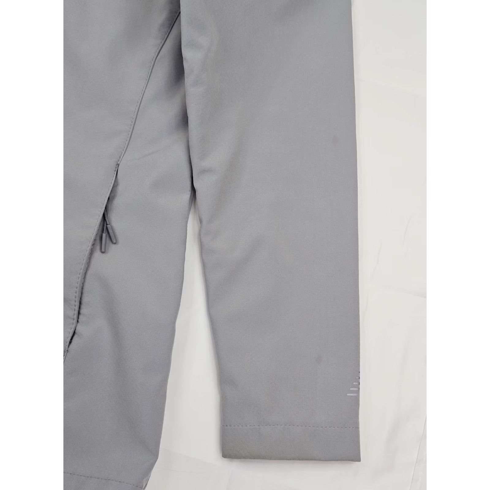New Balance New Balance Softshell Hooded Water Resistant Jacket Women L Gray Full Zip Size L / US 10 / IT 46 - 7 Thumbnail