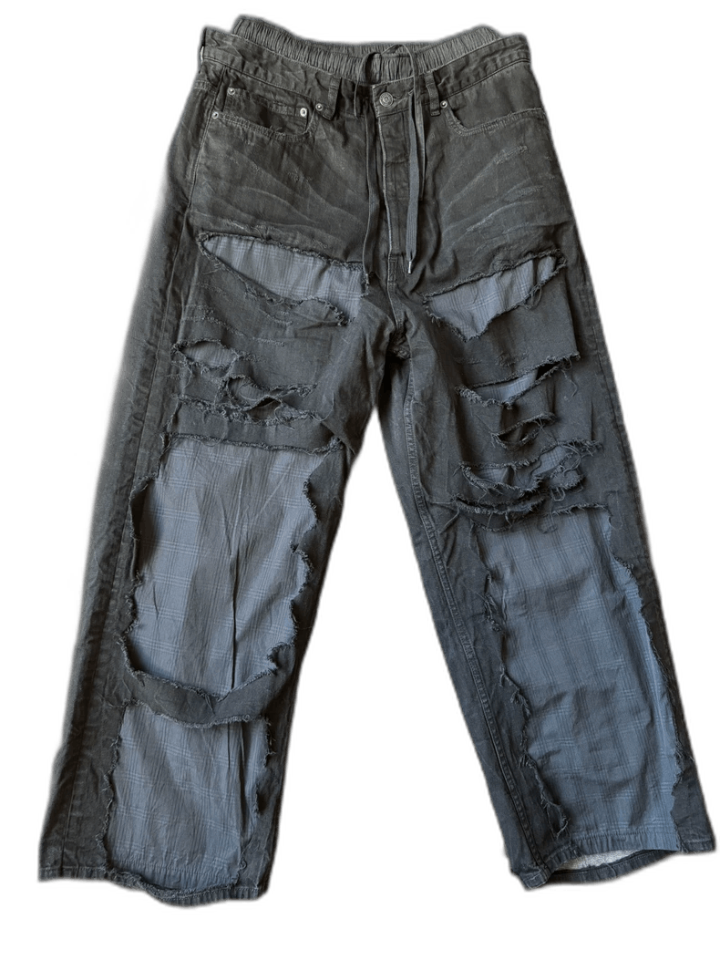 Balenciaga Balenciaga Distressed Denim Pants for Fall-yf Size US 26 / EU 42 - 1 Thumbnail