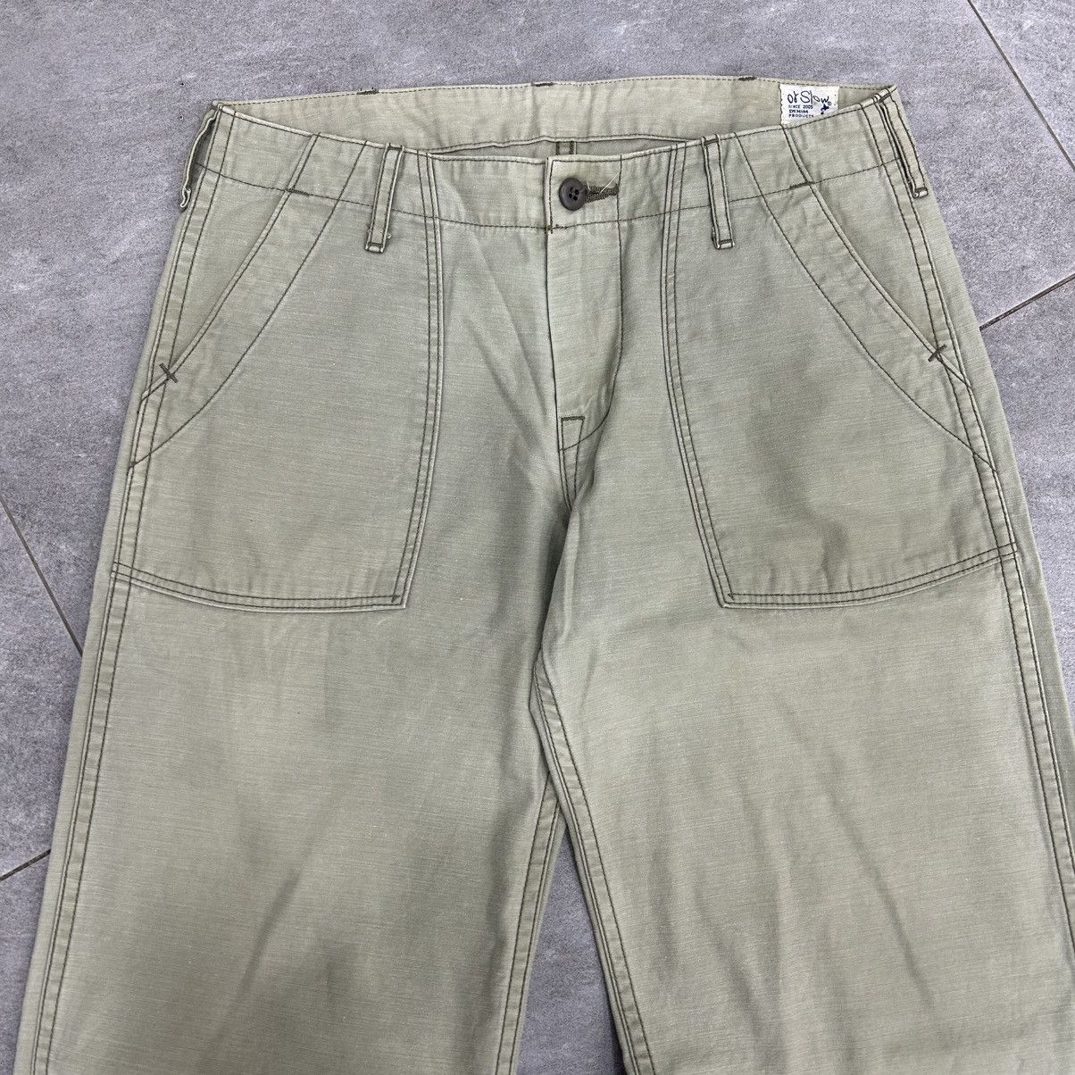 Orslow Vintage 90s Orslow Fatigu Pants Size US 29 - 4 Thumbnail