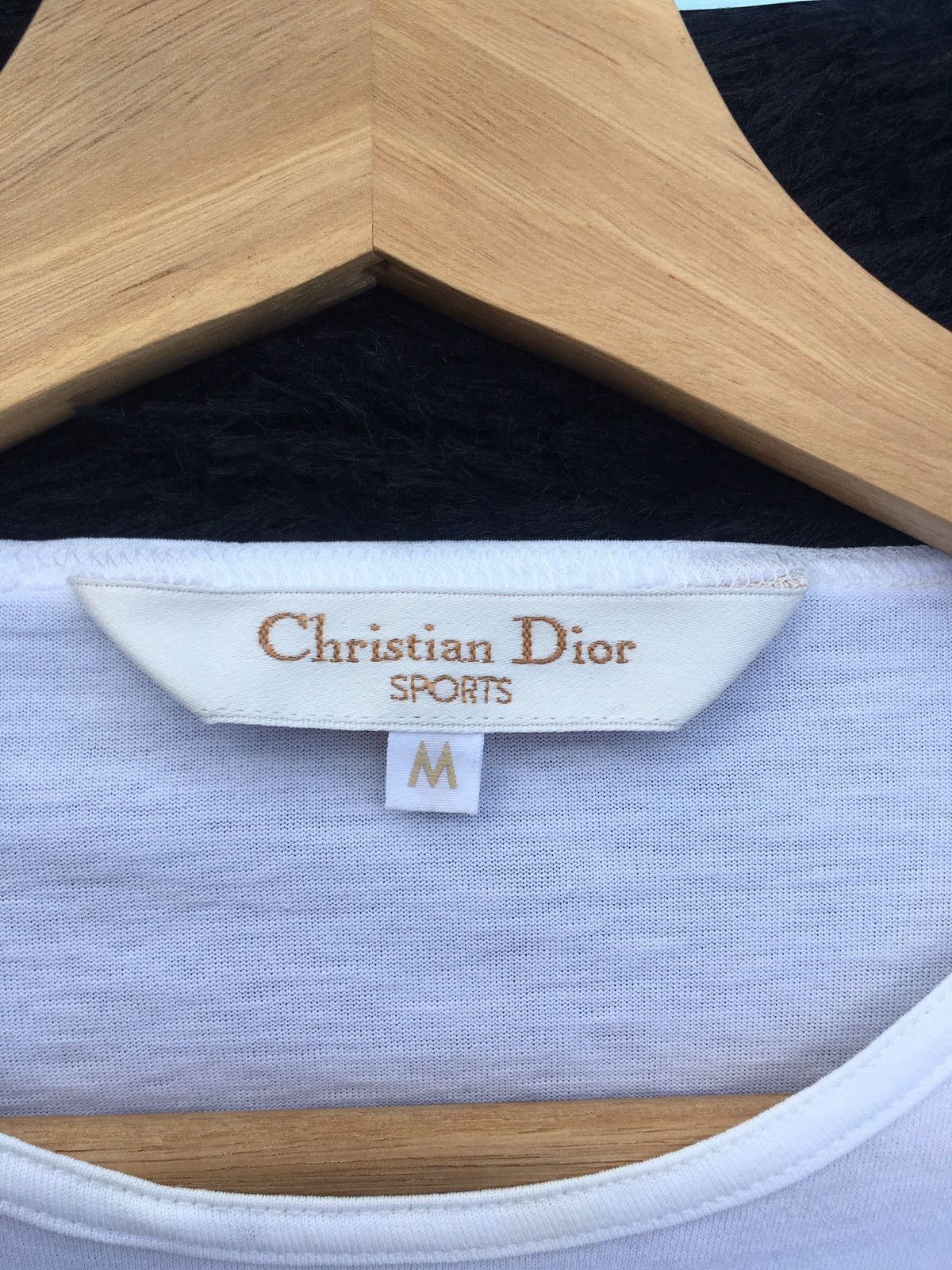 Christian Dior Monsieur Rare Vintage Christian Dior Spellout Tshirt Size M / US 6-8 / IT 42-44 - 10 Thumbnail