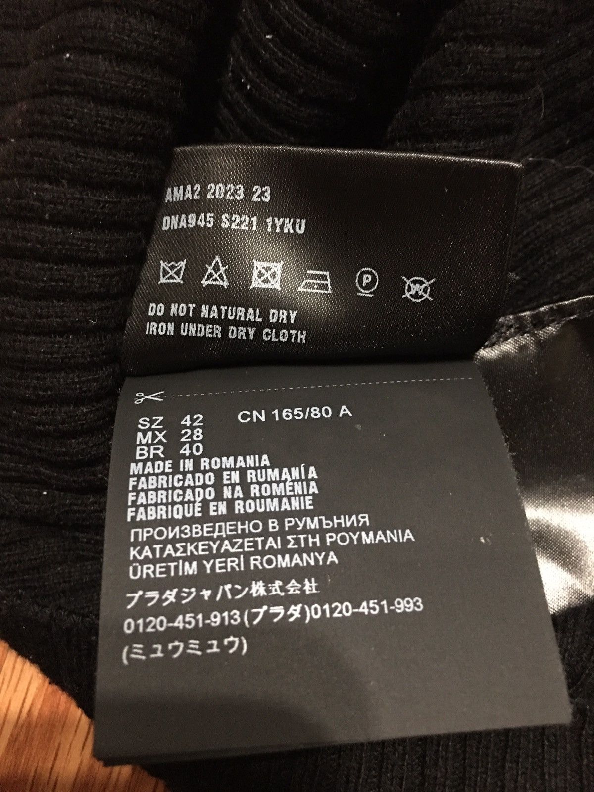 Prada PRADA Black Cotton Light Jumper Sweater Size EU 42 Size M / US 6-8 / IT 42-44 - 12 Thumbnail