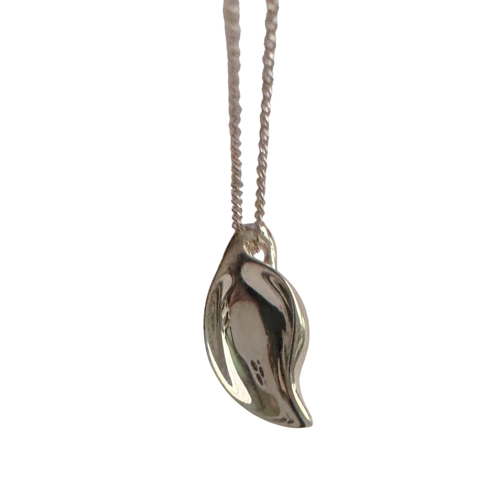 Tiffany & Co. Tiffany & Co Leaf Necklace 16" Chain Size ONE SIZE - 9 Thumbnail