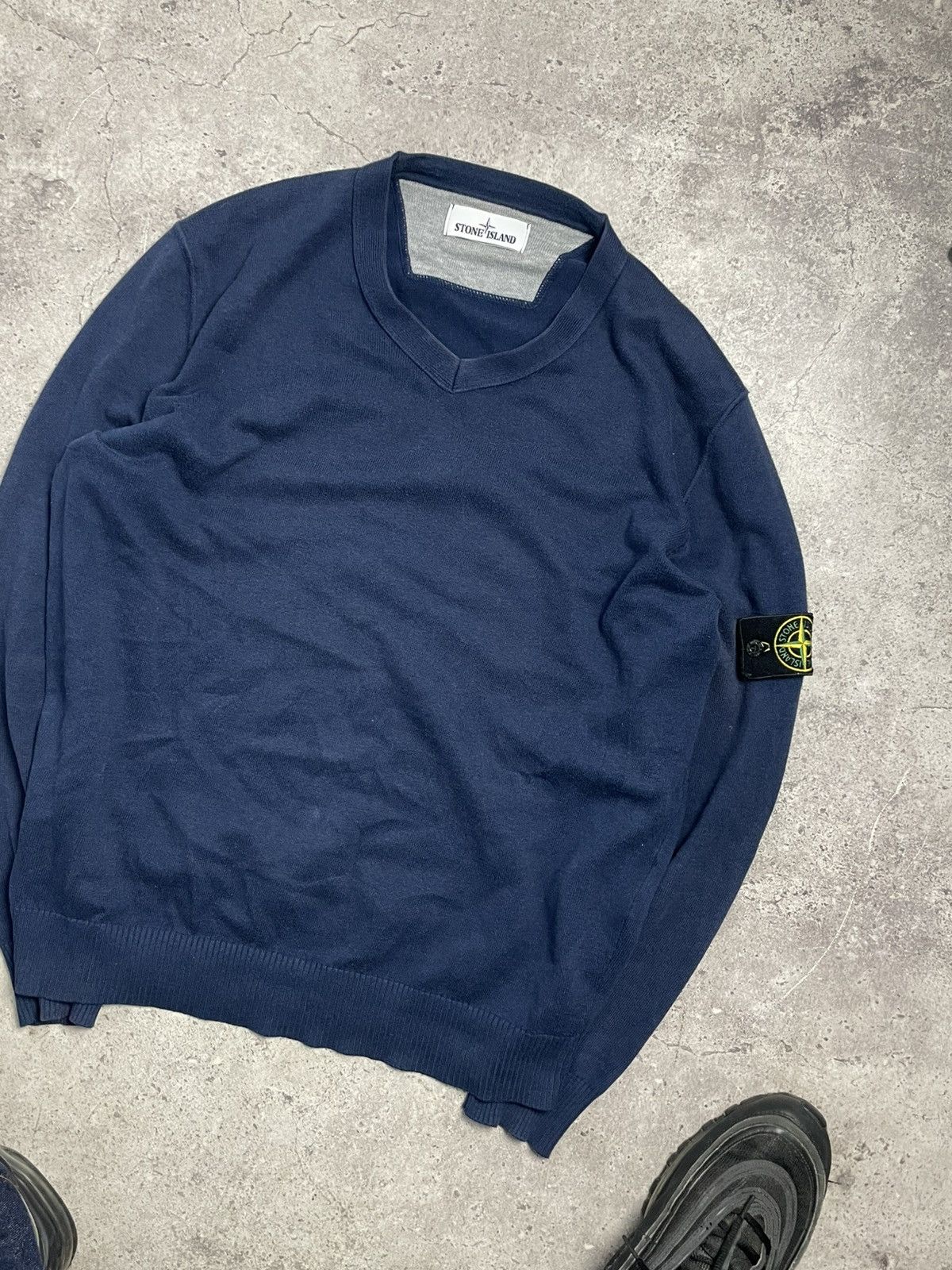 Stone Island Vintage Stone Island Sweater Size US XL / EU 56 / 4 - 2 Thumbnail