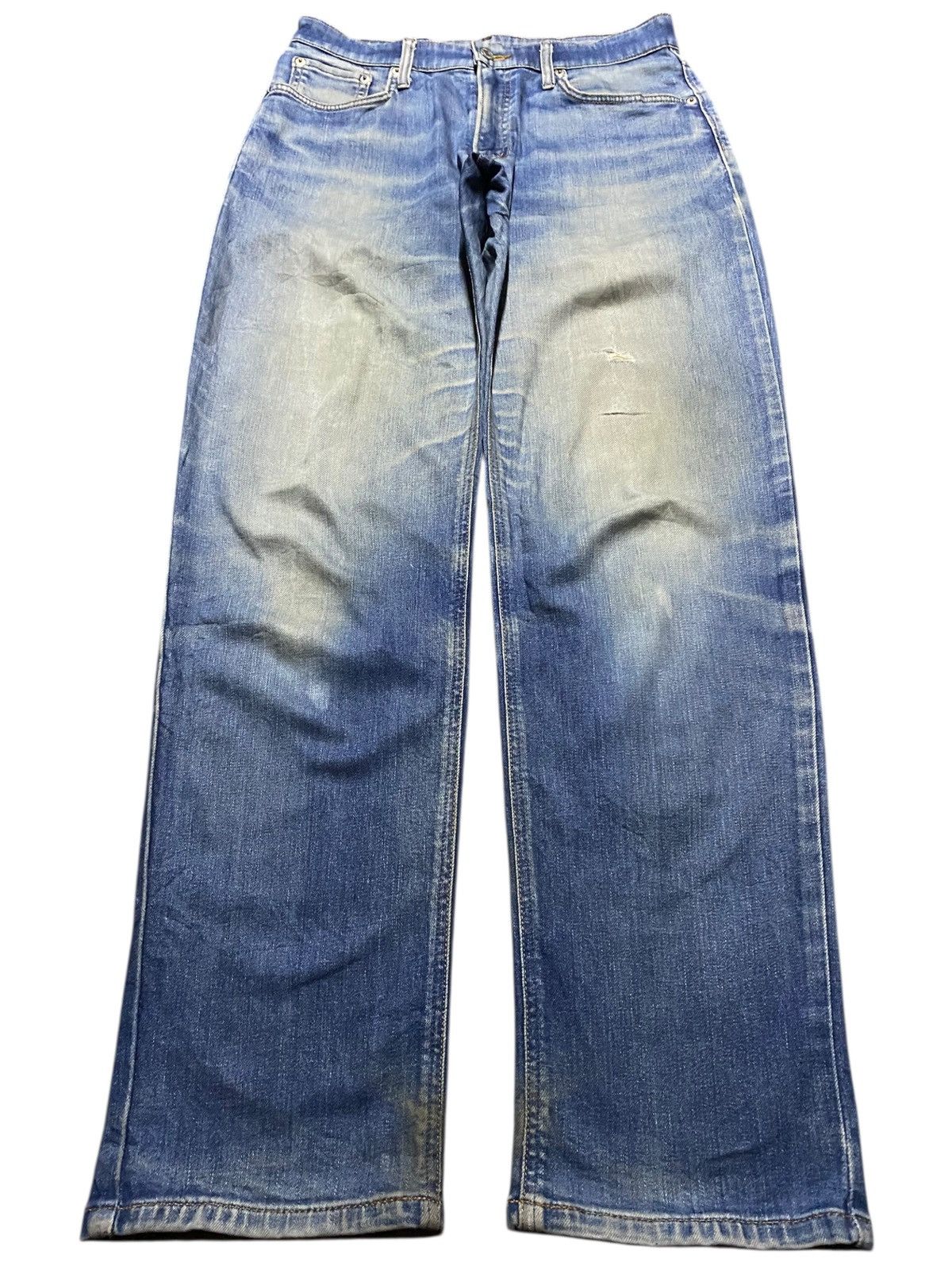 Edwin Vintage Japanese Brand Edwin E403F Grunge Slim Fit Jeans Size US 31 - 1 Thumbnail